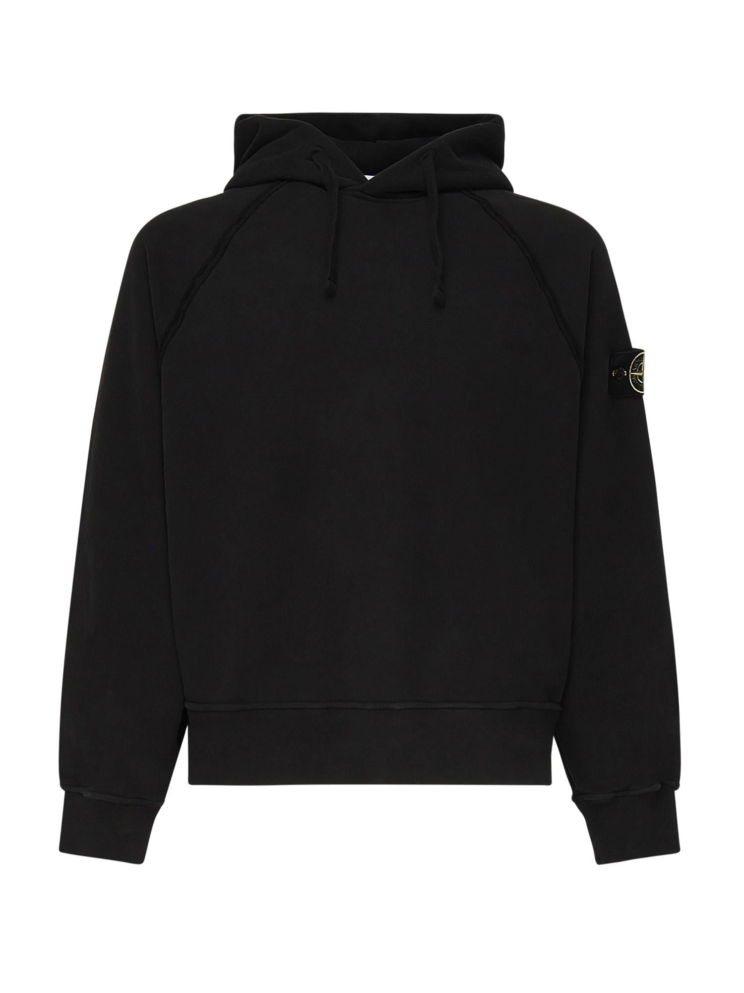 Felpa Con Logo Stone island – Гарантія оригінальності – боковий вид