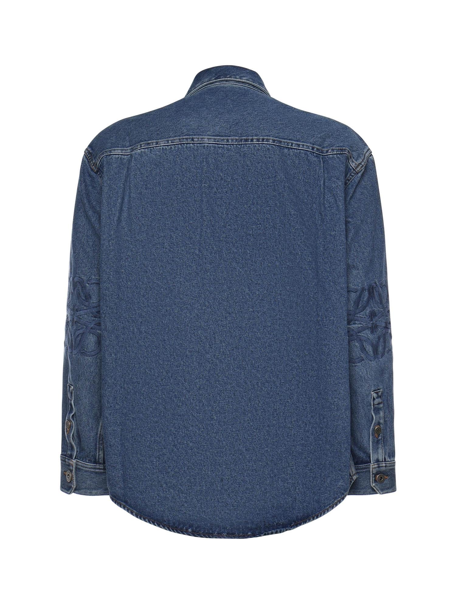Giacca-Camicia Anagram In Denim Loewe оригінал – Купити в Україні – детальний вид