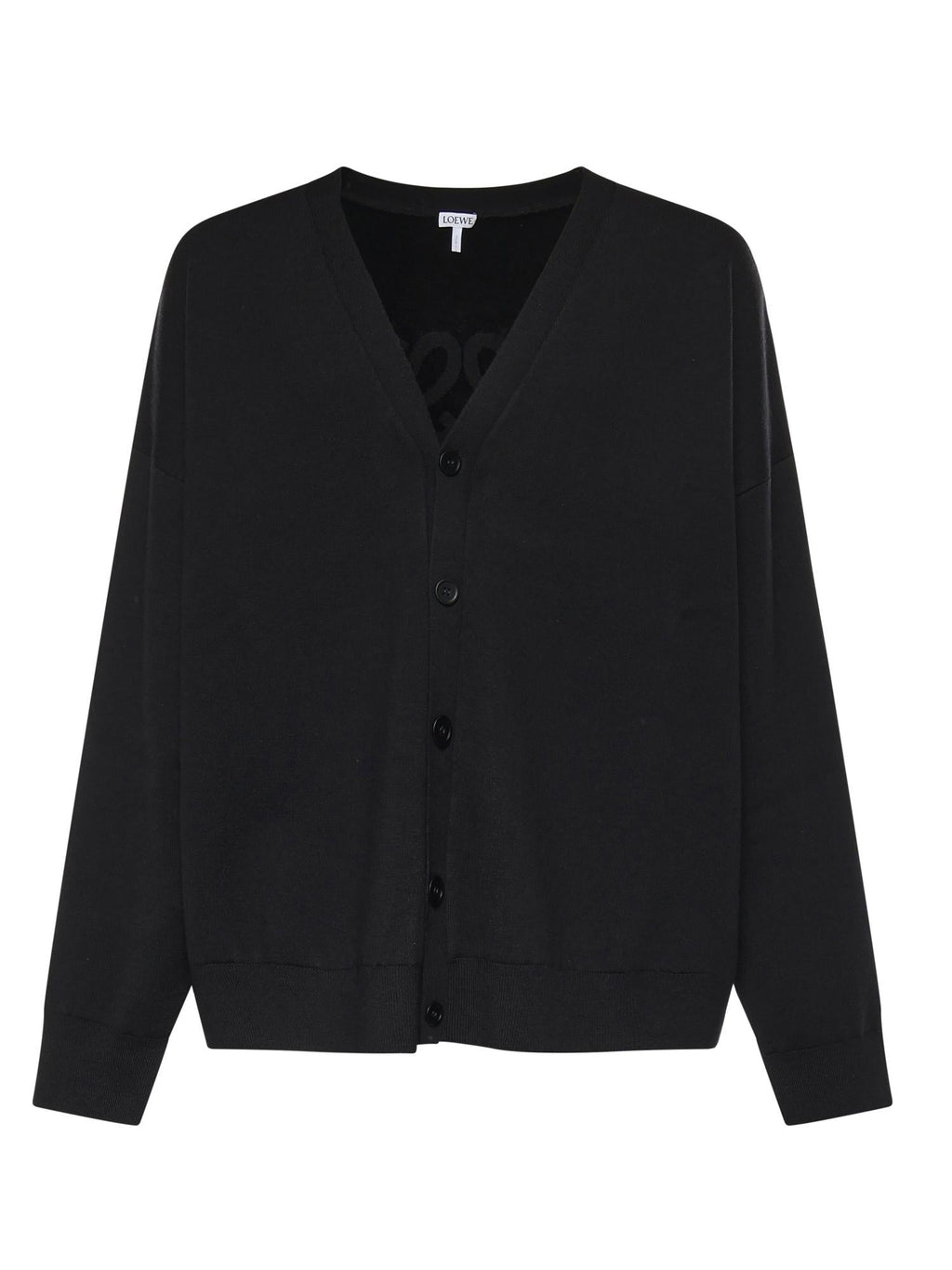 Cardigan In Misto Lana Loewe оригінал – Купити в Україні – боковий вид