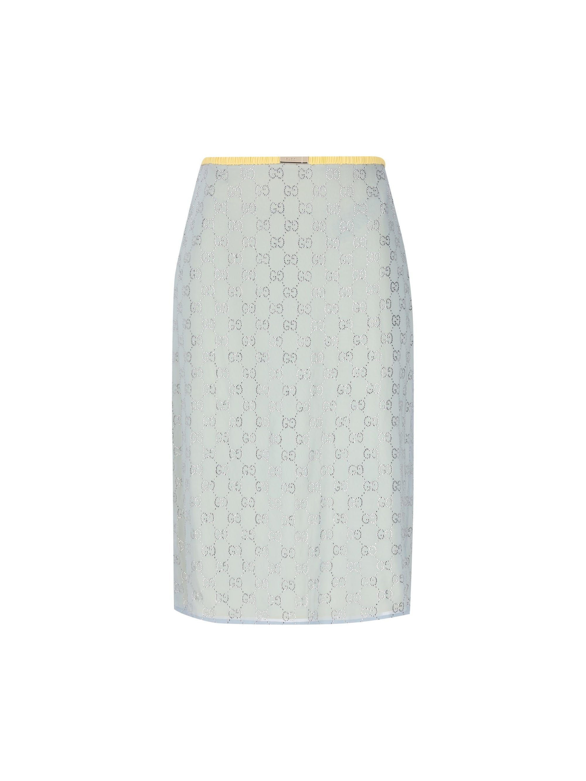 Оригінальна Silk Skirt Gucci – боковий вид