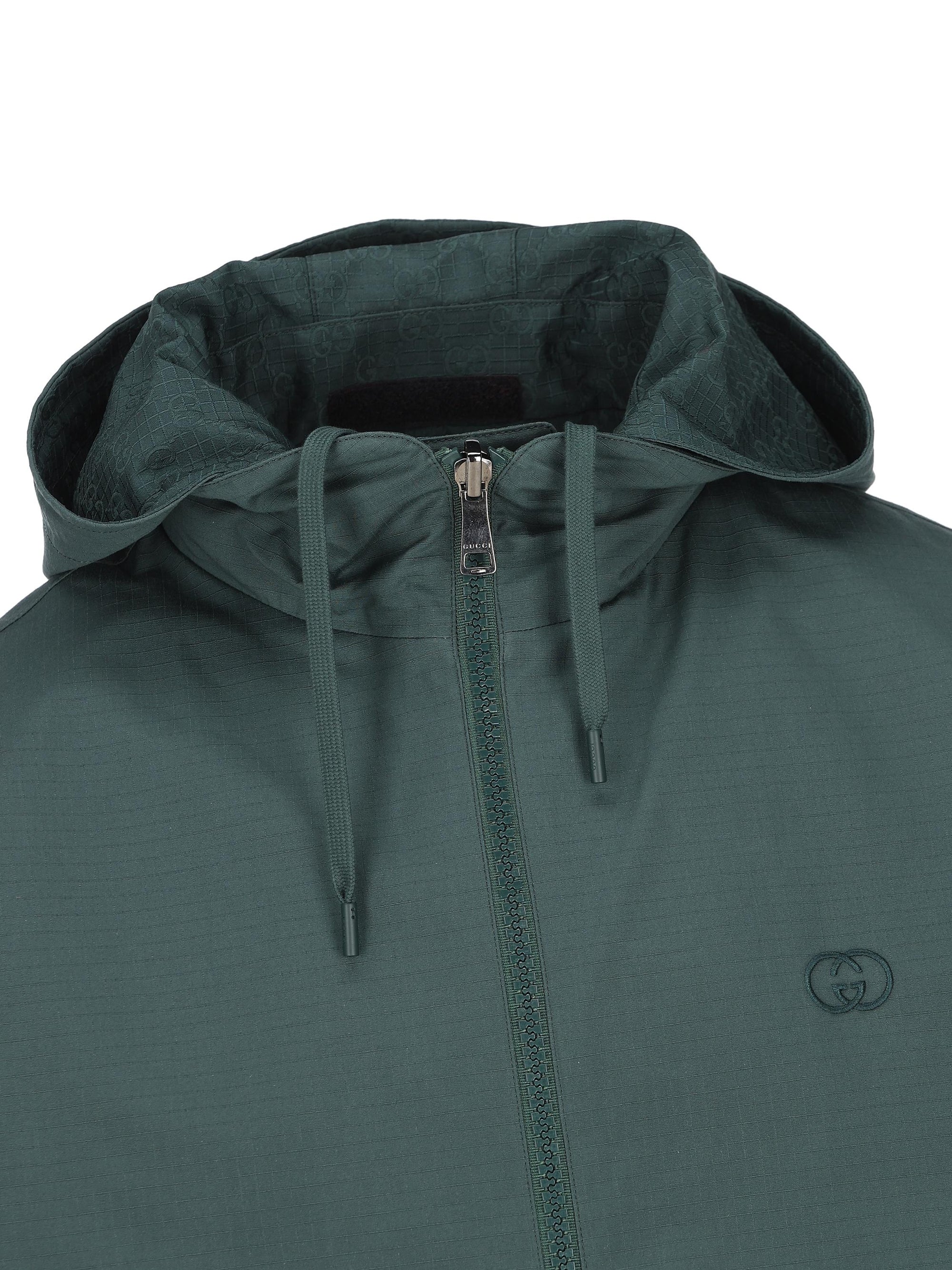 Оригінальна Reversible Cotton Jacket Gucci – детальний вид - GUCCI