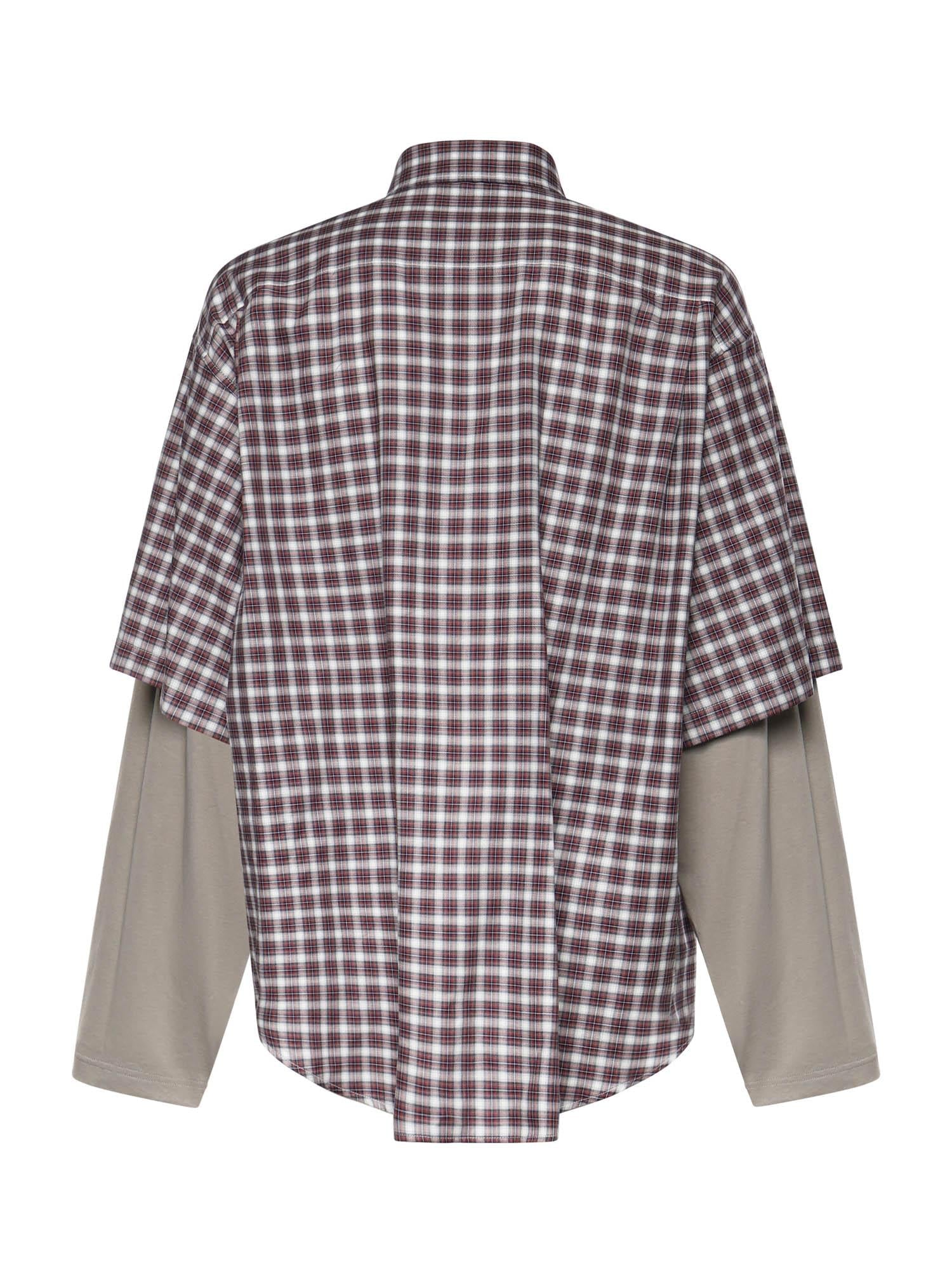 Оригінальна Camicia Wrong Sleeve In Popeline Balenciaga – детальний вид