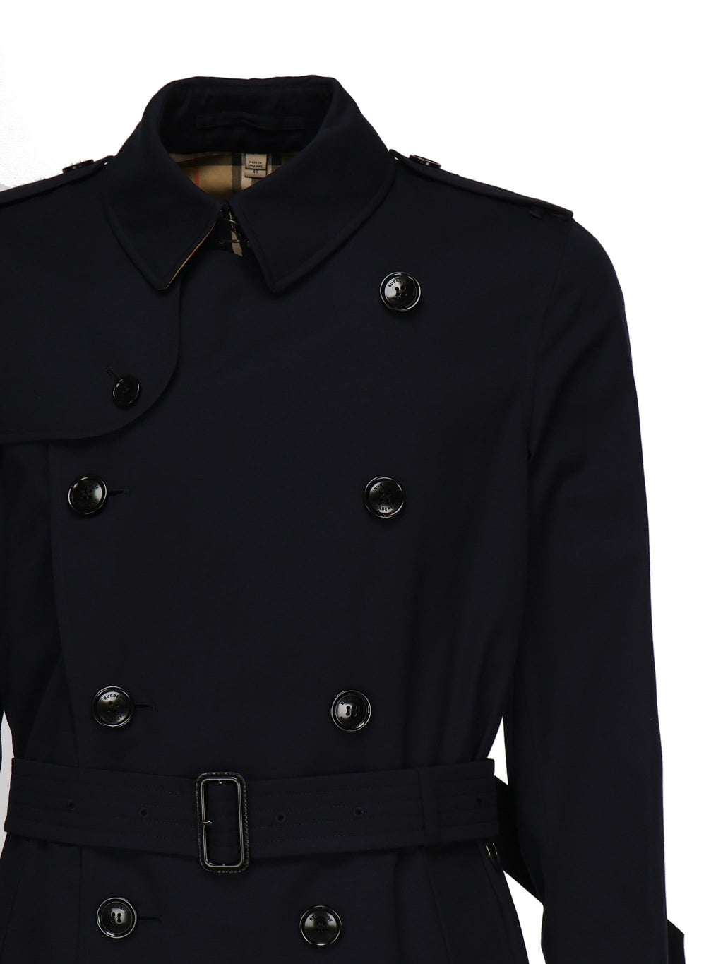 Trench Coat Kensington Burberry – Гарантія оригінальності – вид ззаду