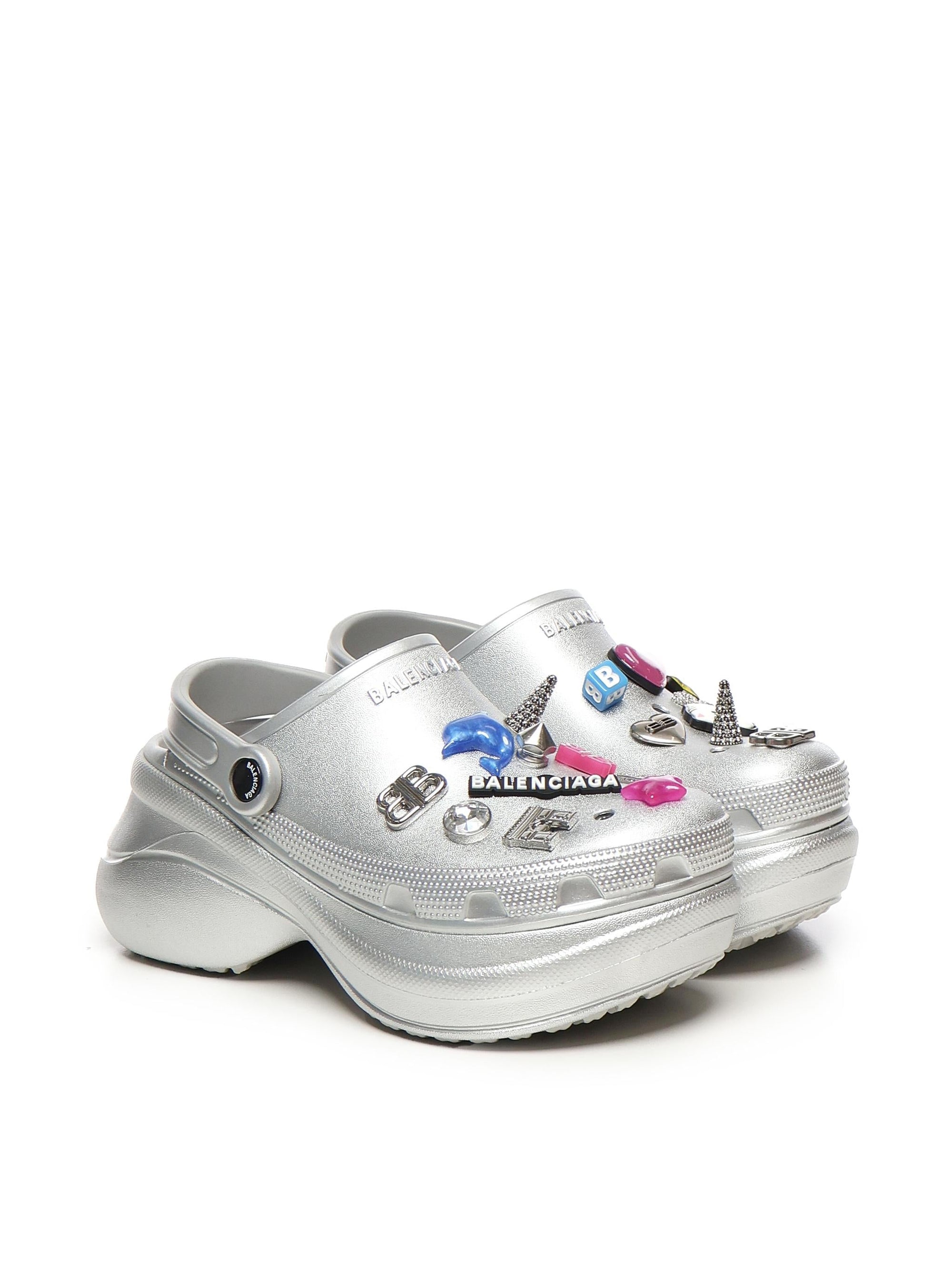 Sabot Crocs Jibbitz Balenciaga – Гарантія оригінальності – вид ззаду