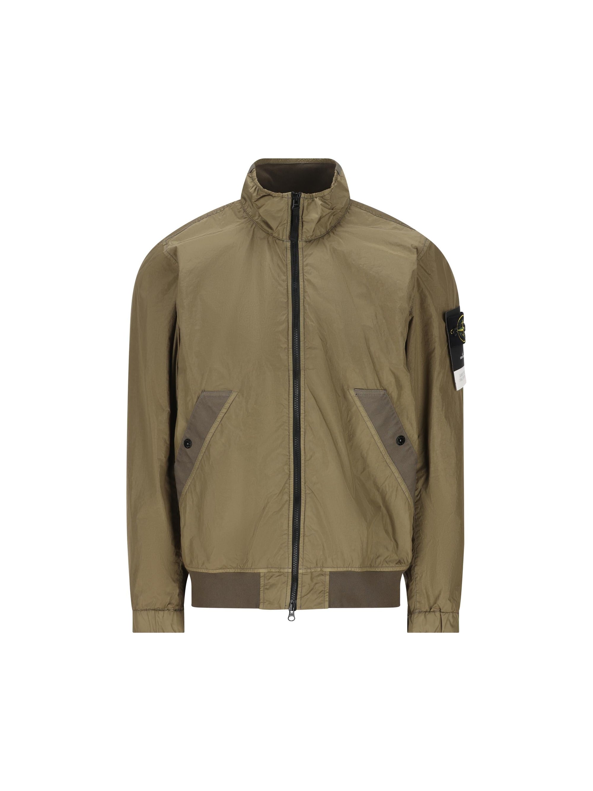 Crinkle Reps Ny Jacket Stone island – Гарантія оригінальності – боковий вид