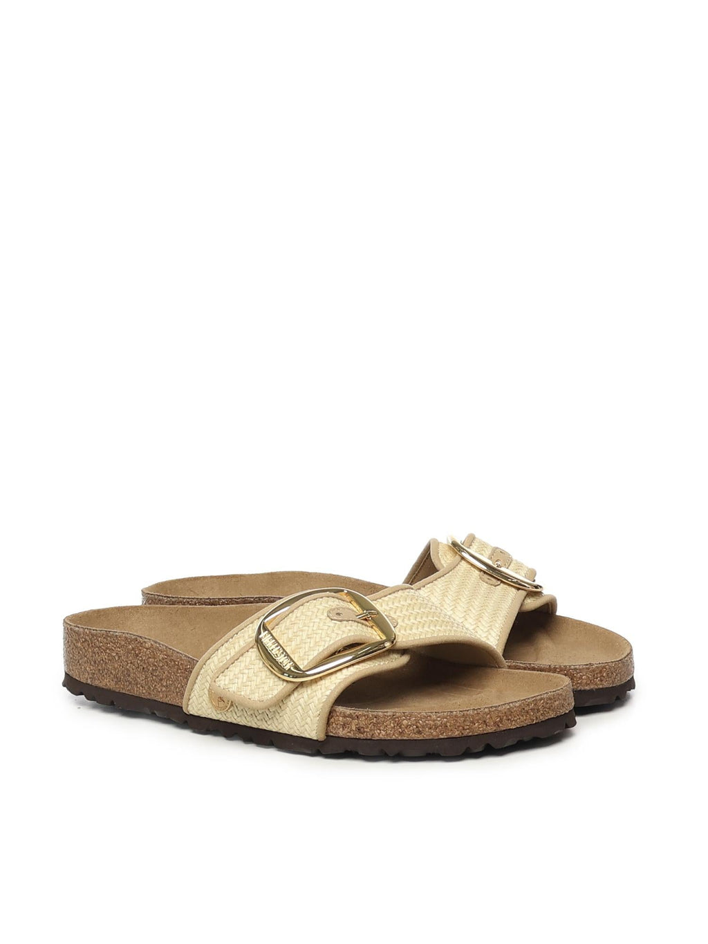 Оригінальна Sandali Madrid Big Buckle Raffia Birkenstock – вид ззаду