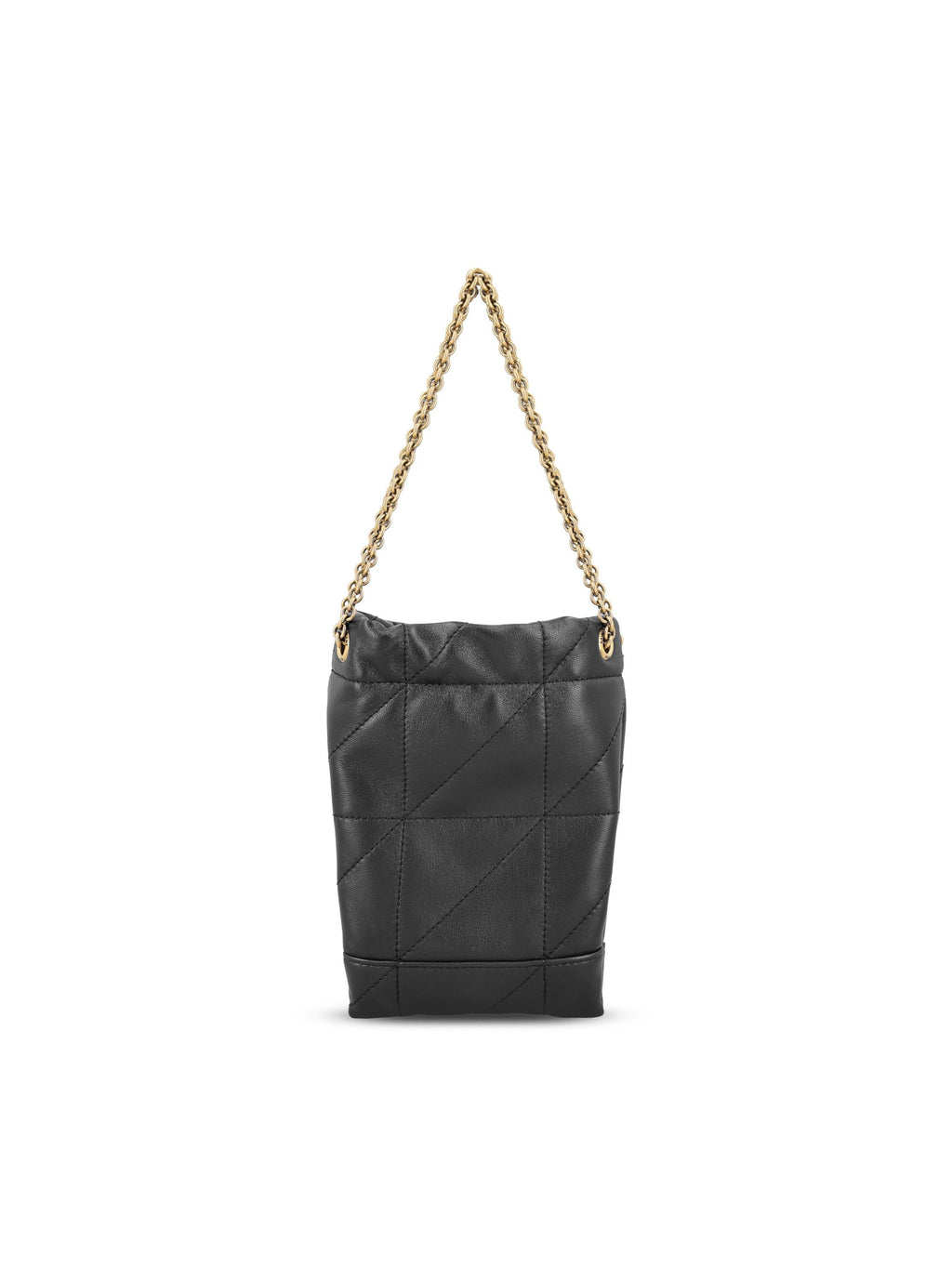 Jamie Pouch Bag In Leather Saint laurent оригінал – Купити в Україні – вид ззаду