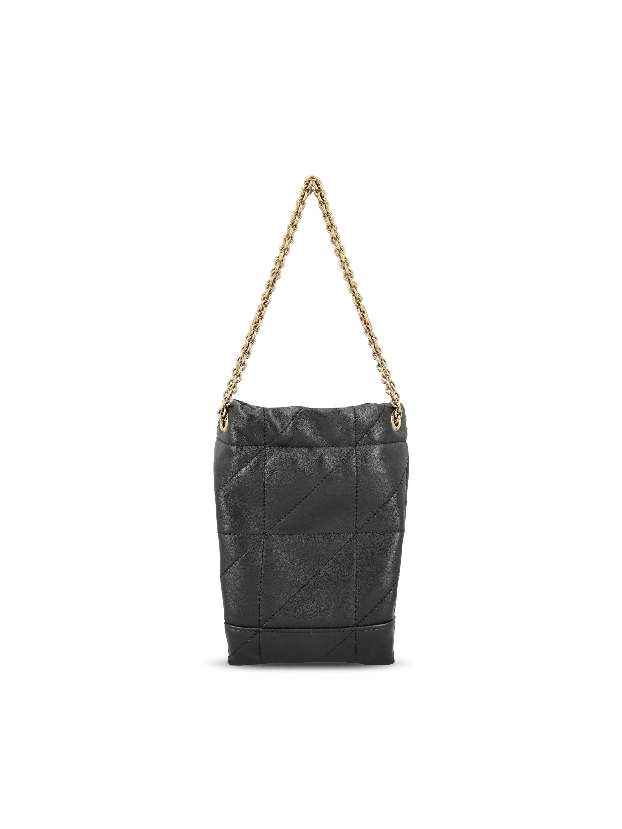 Jamie Pouch Bag In Leather Saint laurent оригінал – Купити в Україні – вид ззаду