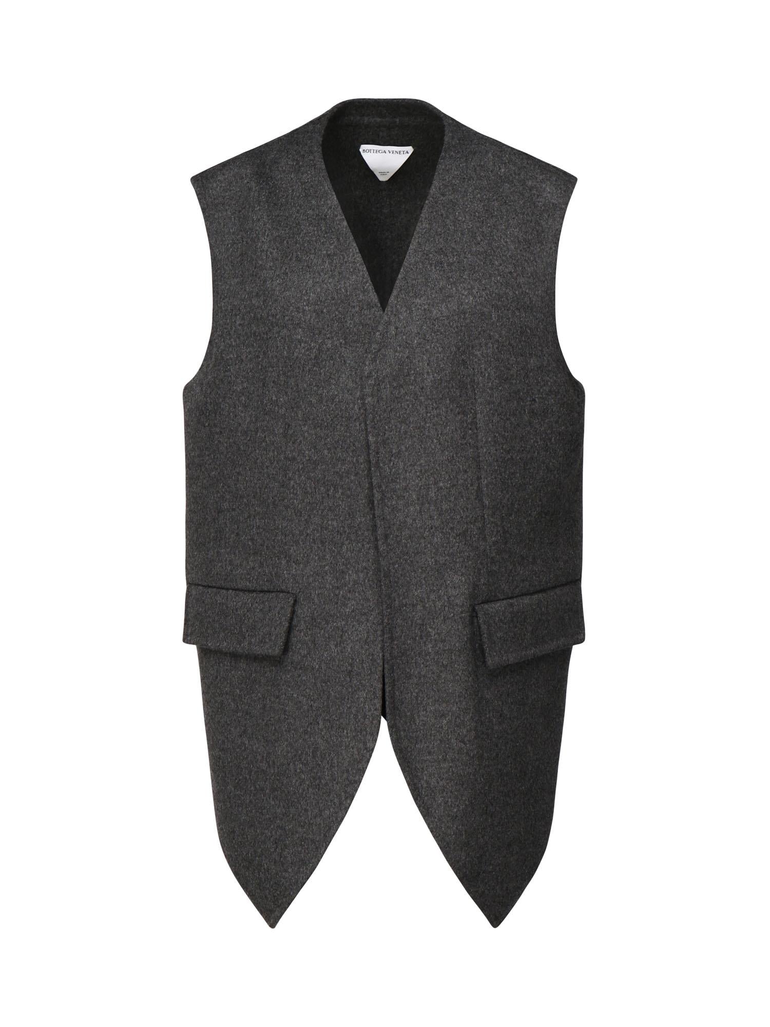 Gilet In Lana Double Face Bottega veneta оригінал – Купити в Україні – боковий вид