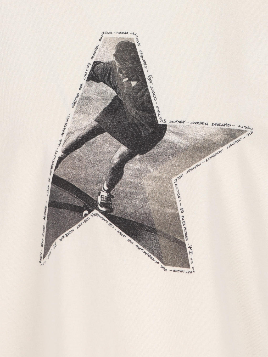 Оригінальна Cotton T Shirt Golden goose – збільшений вид