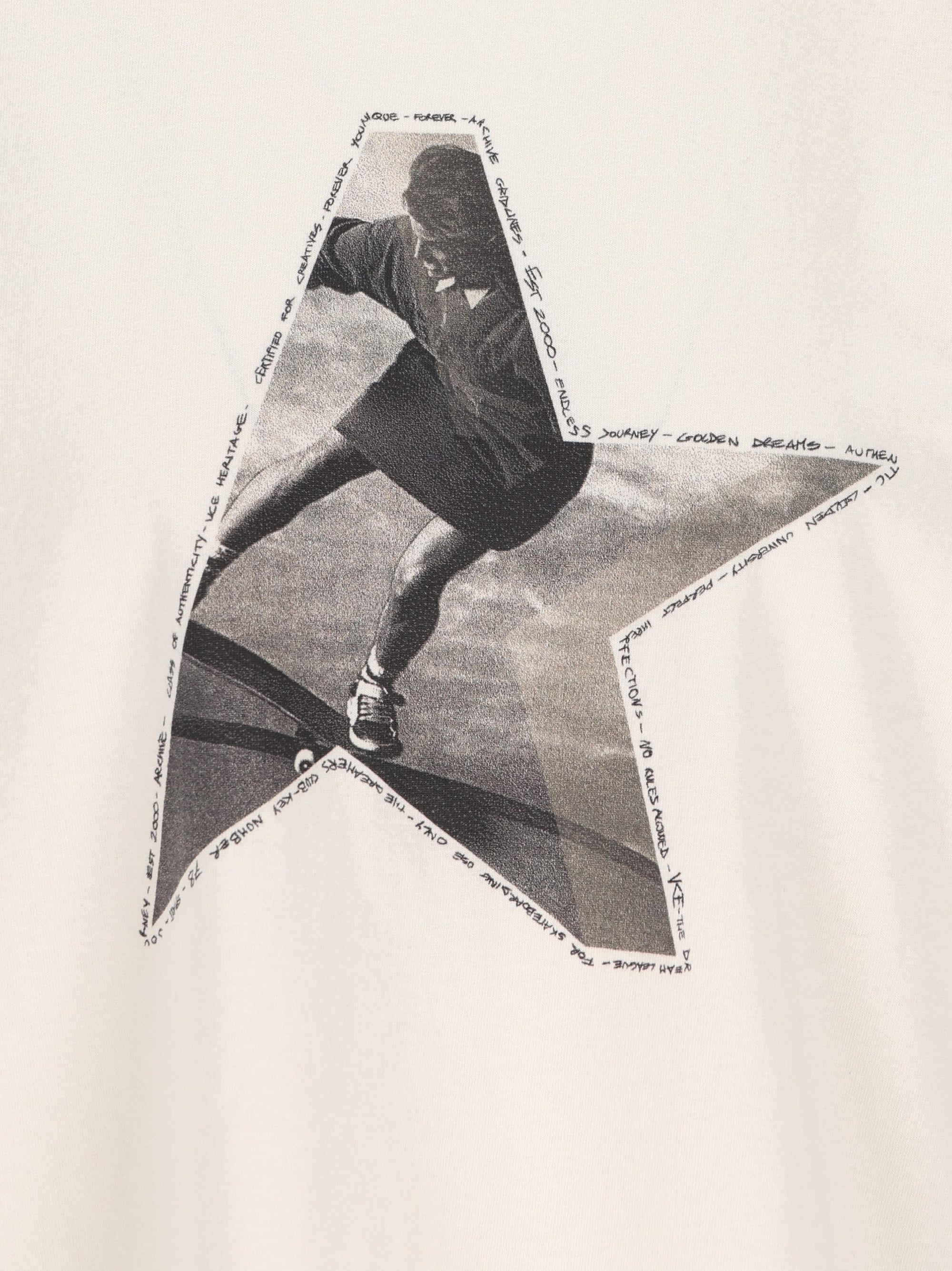 Оригінальна Cotton T Shirt Golden goose – збільшений вид