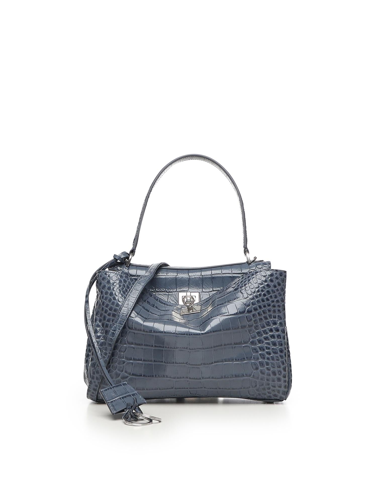 Borsa Rodeo Piccola In Pelle DI Vitello Balenciaga оригінал – Купити в Україні – боковий вид