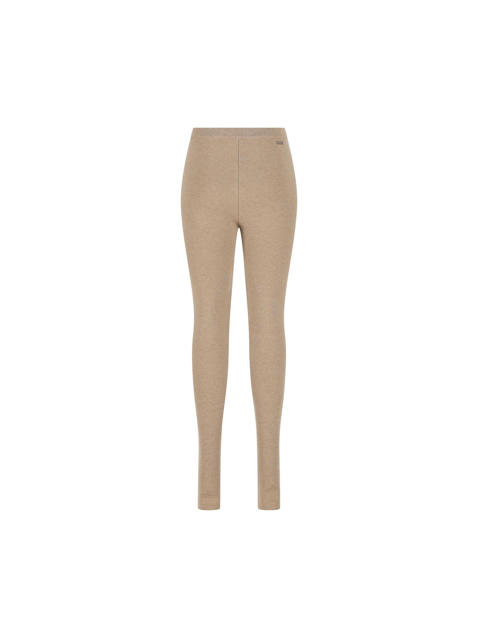 Оригінальна Virgin Wool Leggings Salvatore ferragamo – вид ззаду