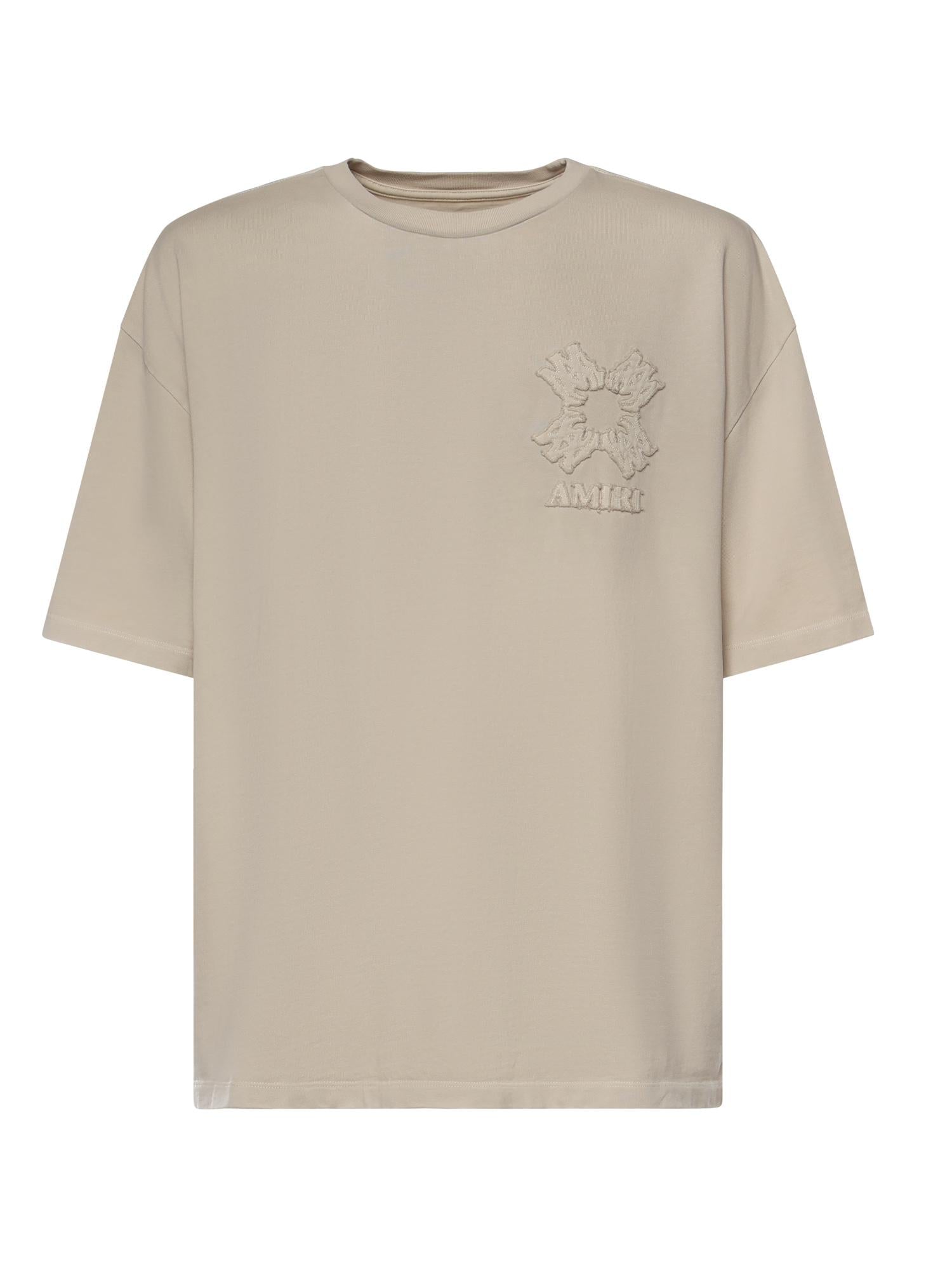 Оригінальна T-Shirt Ma Quad Con Logo Amiri – боковий вид