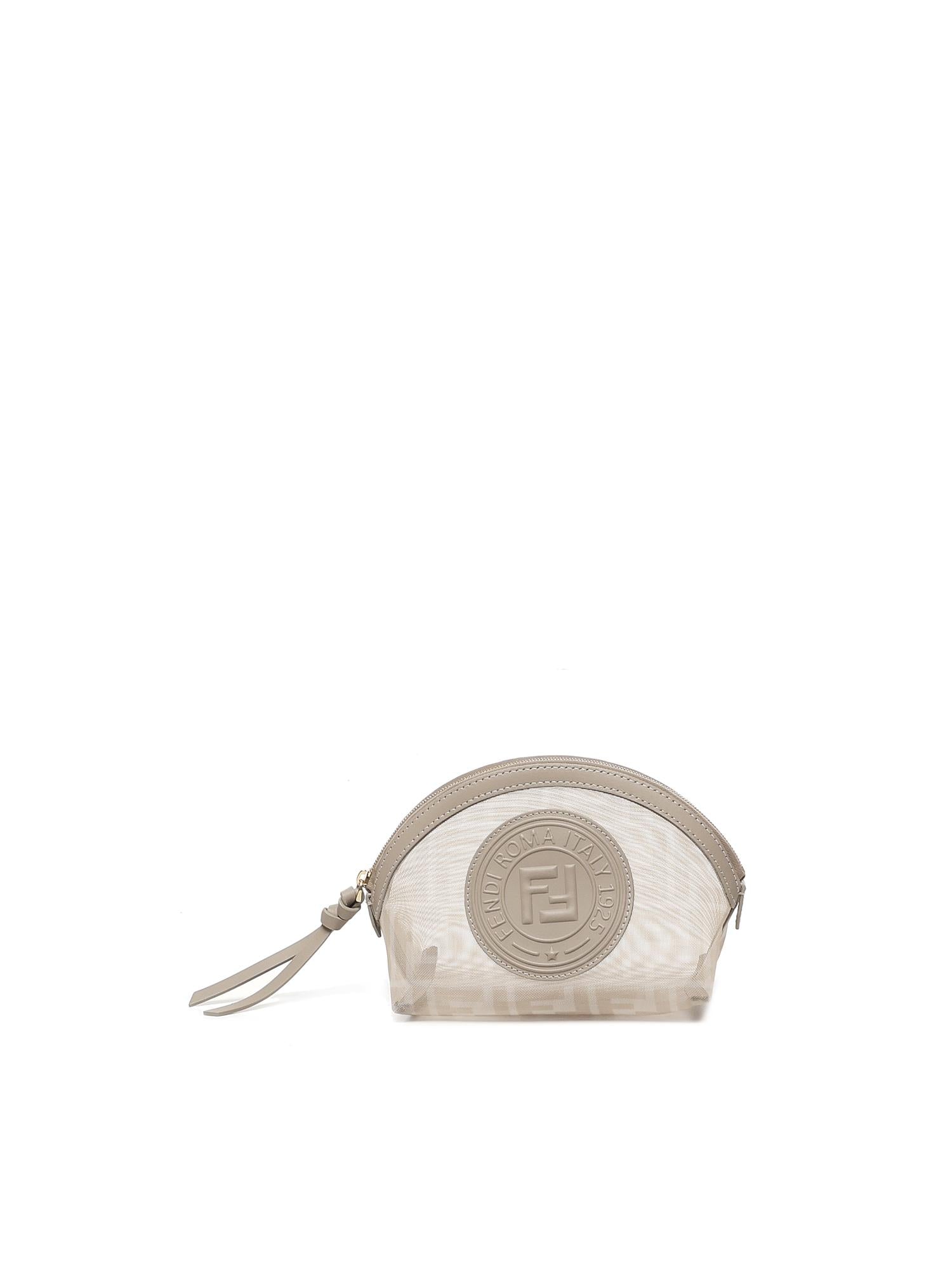 Pouch Beauty Medium Ff Jacquard Fendi оригінал – Купити в Україні – боковий вид