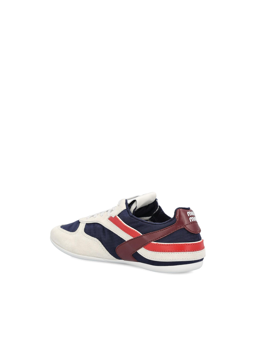 Оригінальна Gymnasium Sneakers In Fabric And Leather Miu miu – детальний вид