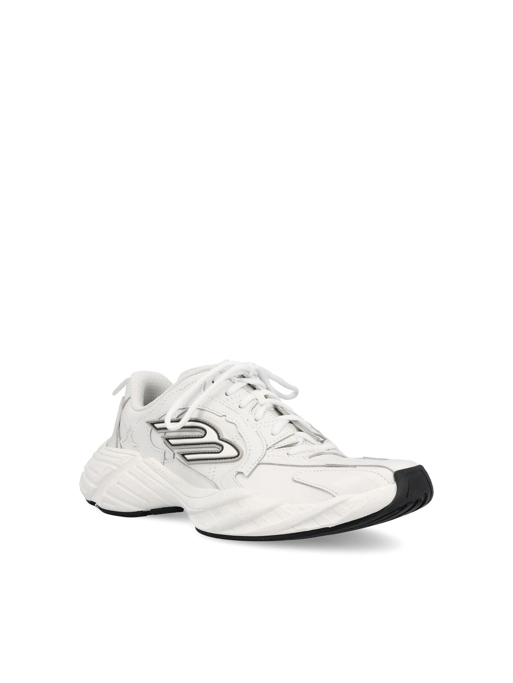 Оригінальна Monday Sneakers In Leather Balenciaga – вид ззаду