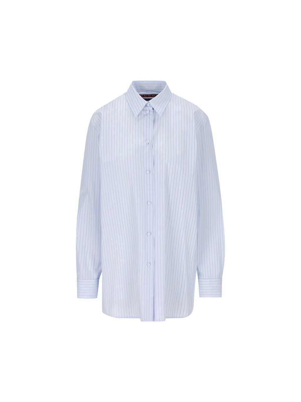 Striped Cotton Shirt Gucci оригінал – Купити в Україні – боковий вид