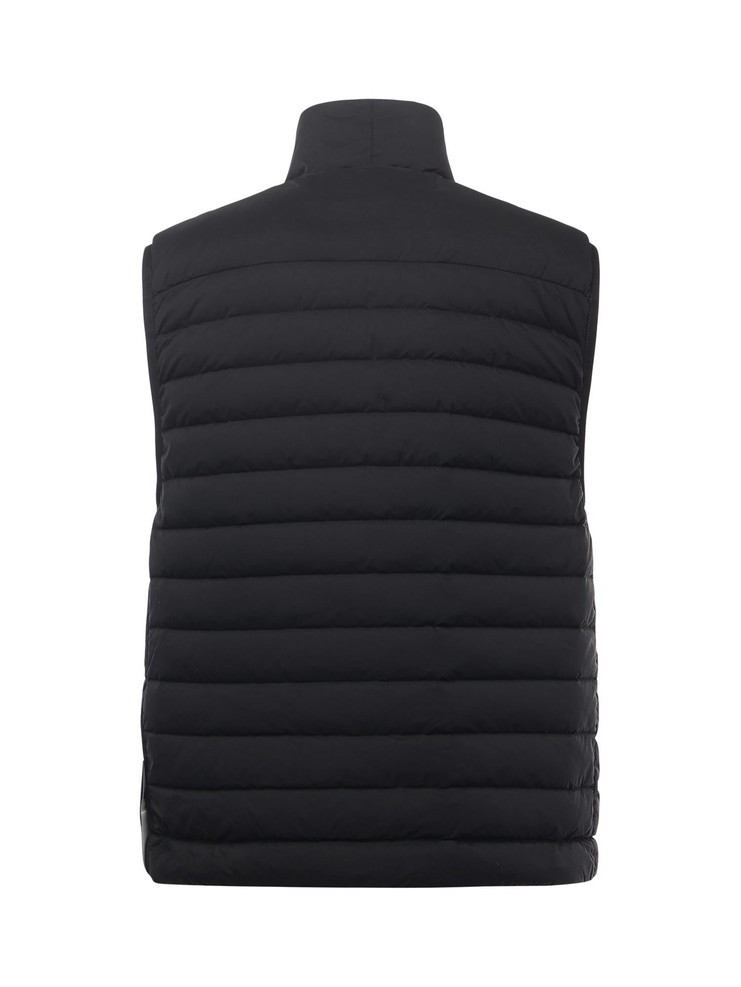 Оригінальна Gilet In Piuma In Nylon Con Logo Stone island – детальний вид