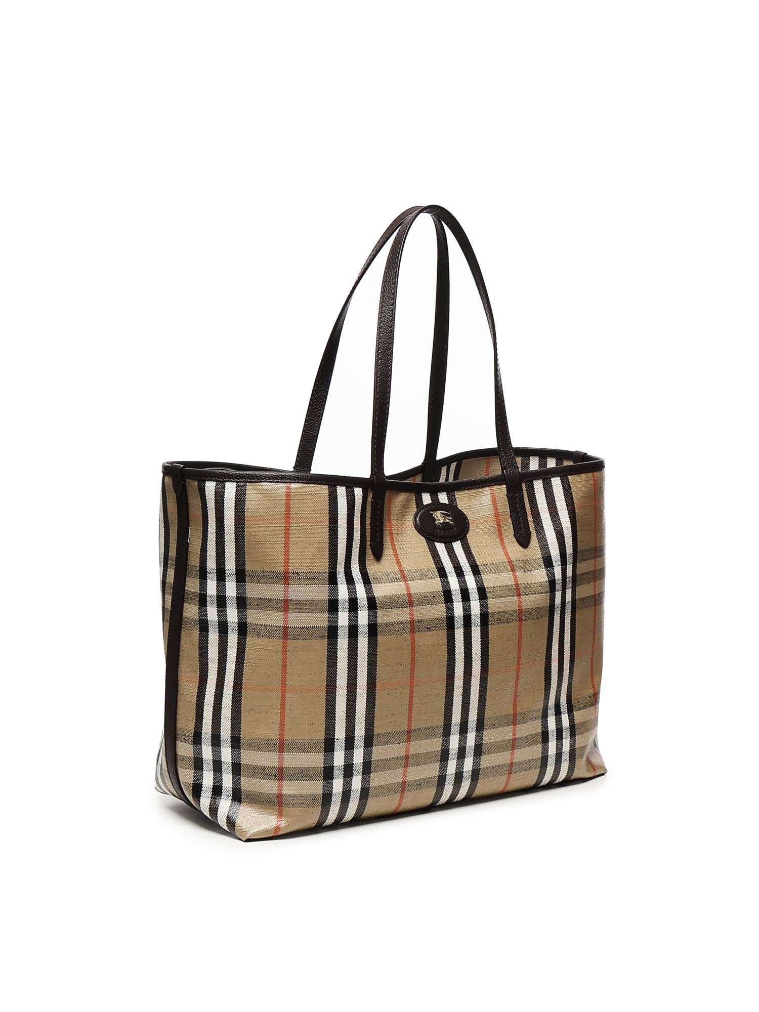 Borsa A Mano Highlands Burberry – Гарантія оригінальності – вид ззаду