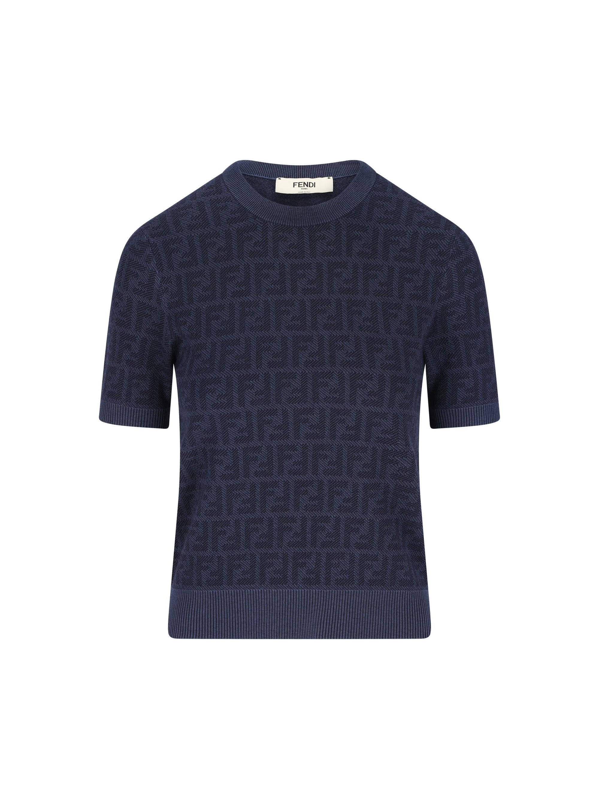 Wool And Silk Sweater Fendi – Гарантія оригінальності – боковий вид
