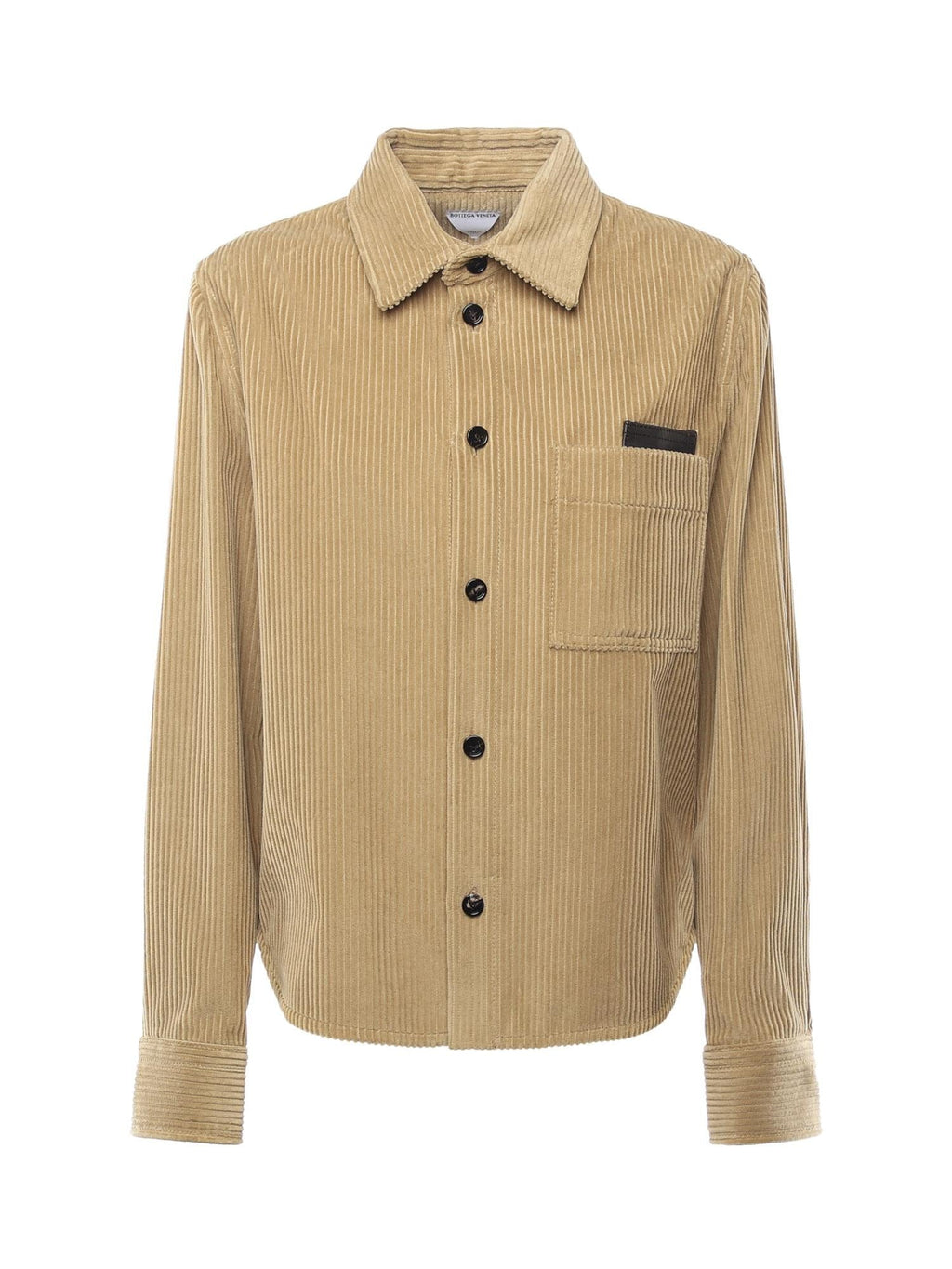 Camicia In Velluto A Coste Bottega veneta – Гарантія оригінальності – боковий вид