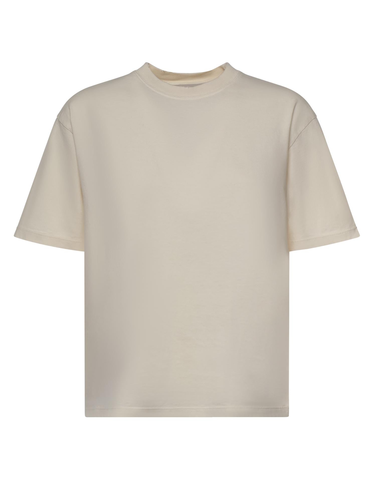 Оригінальна T-Shirt Con Logo Sul Retro Golden goose – боковий вид