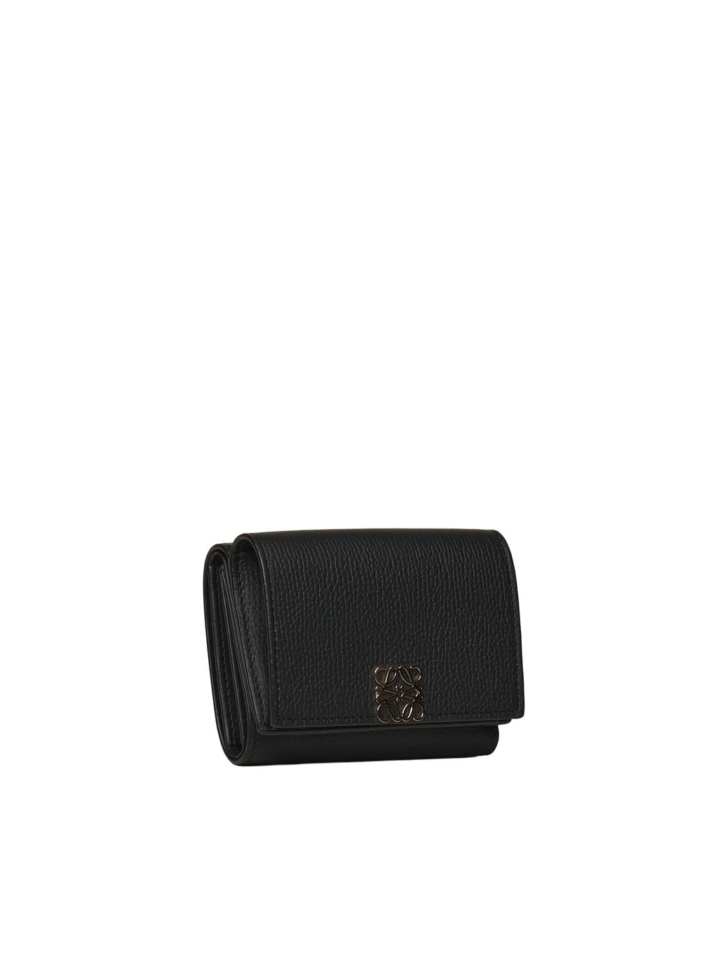 Portafoglio Trifold Anagram In Pelle DI Vitello Loewe – Гарантія оригінальності – вид ззаду