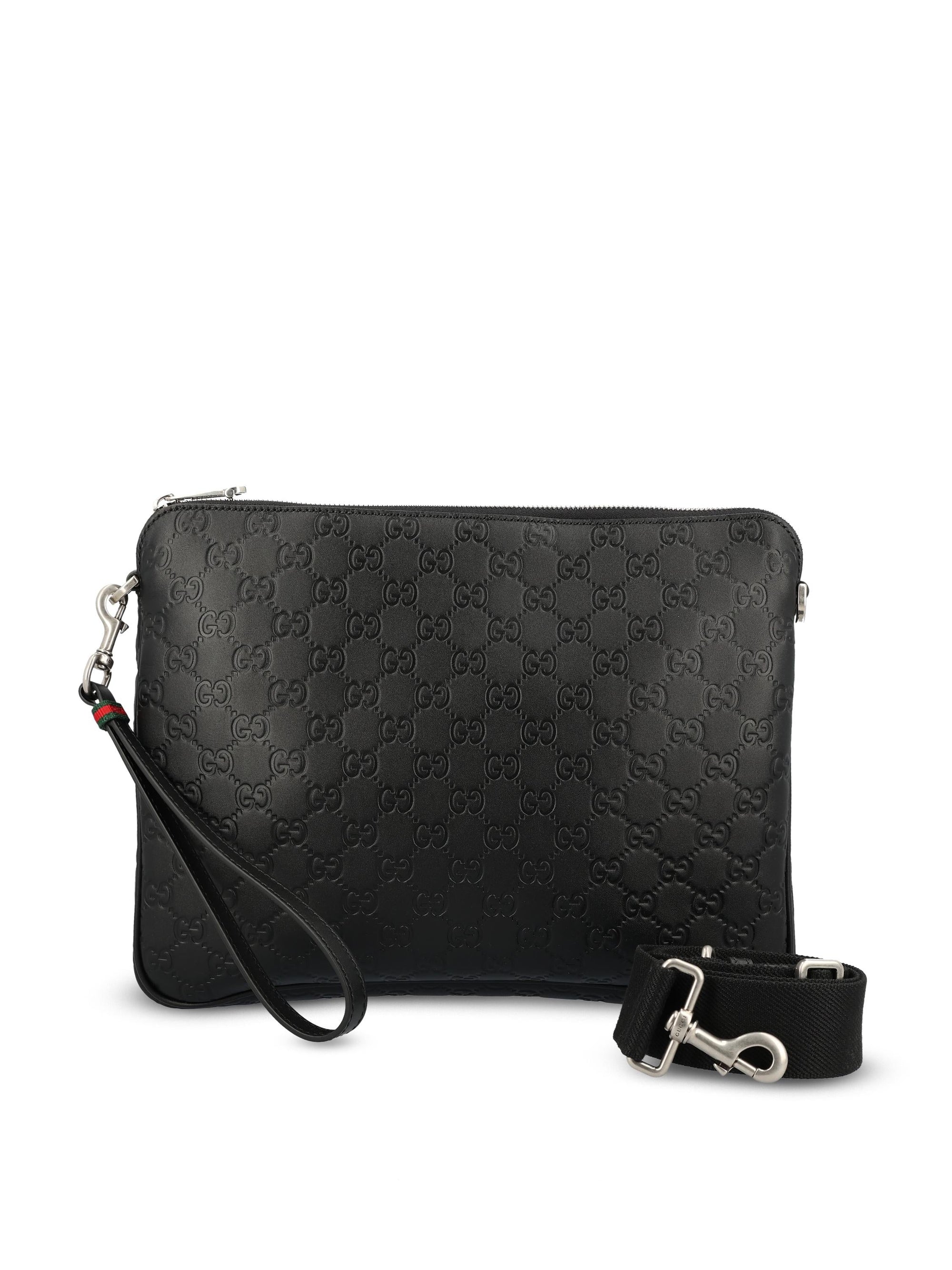 Shoulder Bag Gg Emblem Gucci оригінал – Купити в Україні – боковий вид