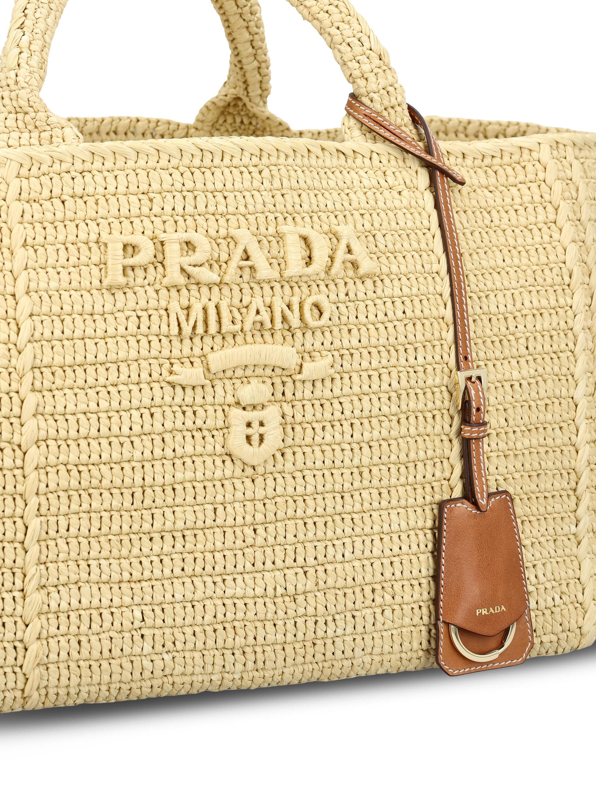 Large Crochet Shopping Bag Prada оригінал – Купити в Україні – збільшений вид