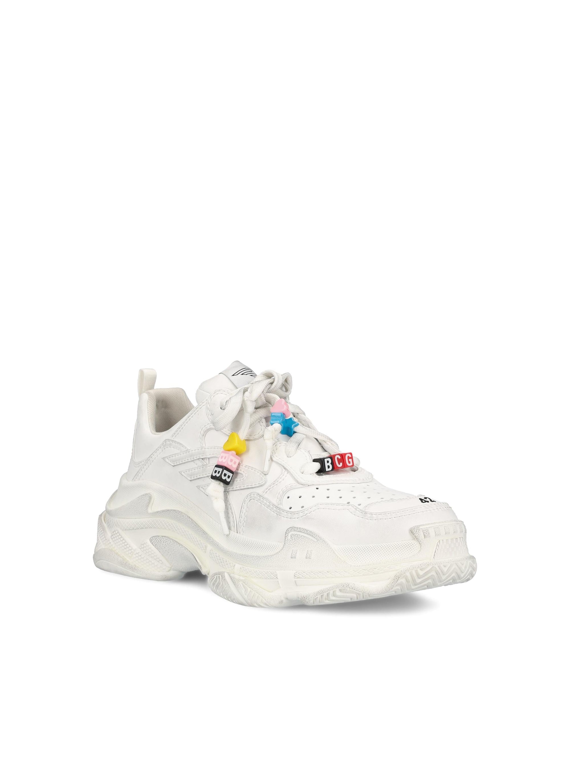 Triple S Sporty Sneakers Balenciaga – Гарантія оригінальності – вид ззаду