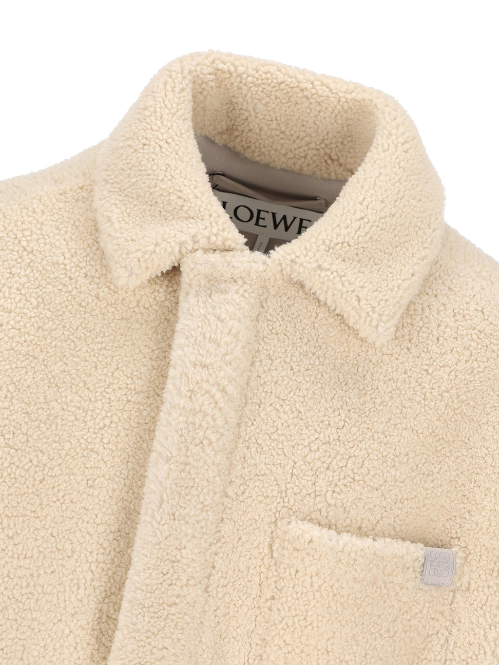 Оригінальна Shearling Shirt Jacket Loewe – збільшений вид