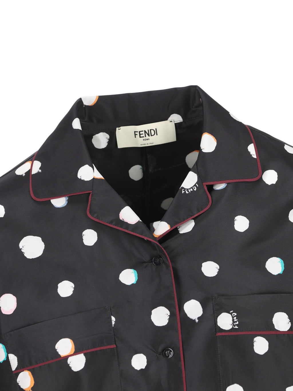 Camicia In Seta Fendi – Гарантія оригінальності – збільшений вид
