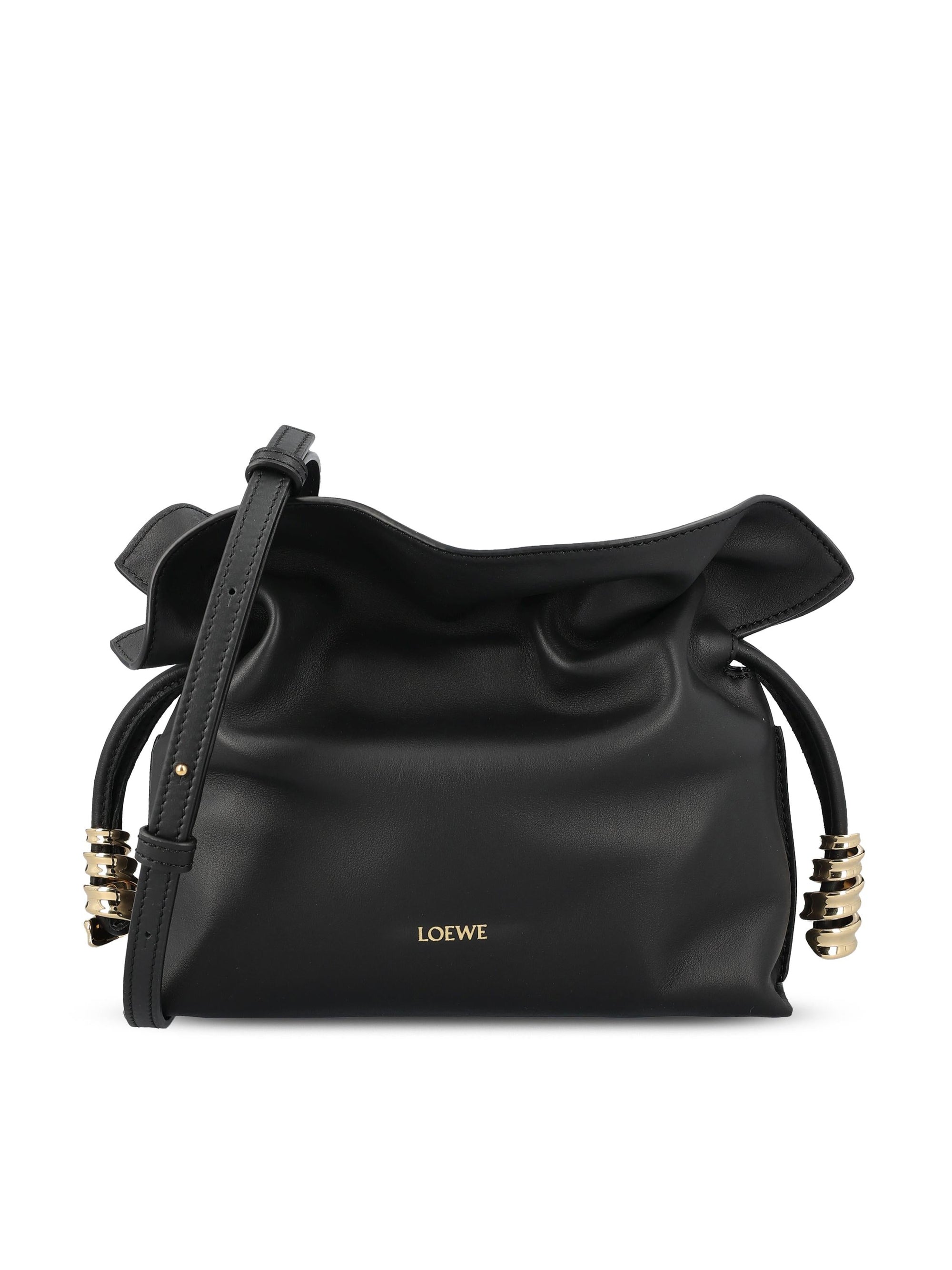 Mini Flamenco Coil Clutch Bag Loewe оригінал – Купити в Україні – боковий вид