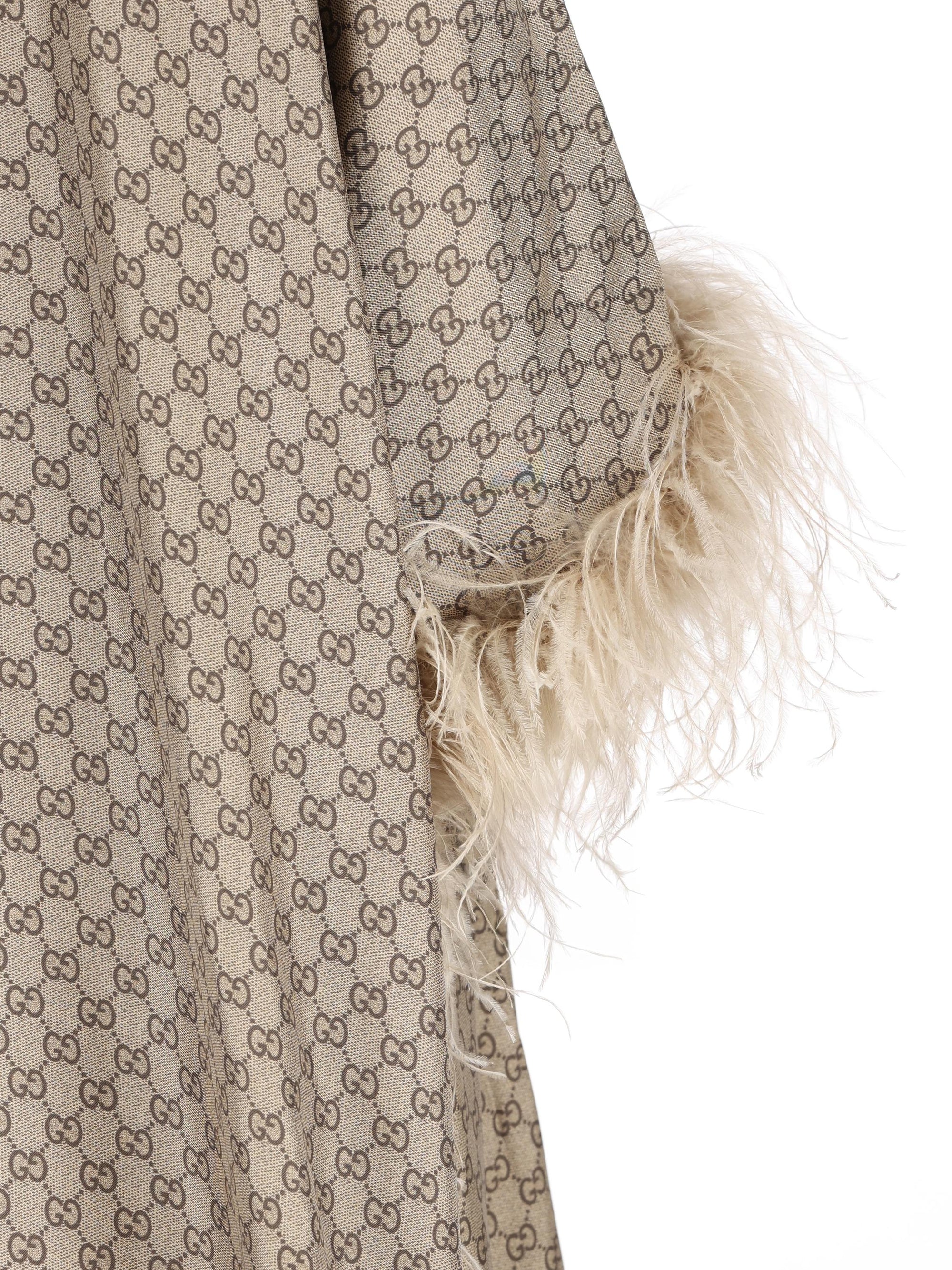 Abito Lungo In Twill DI Seta Gucci – Гарантія оригінальності – детальний вид