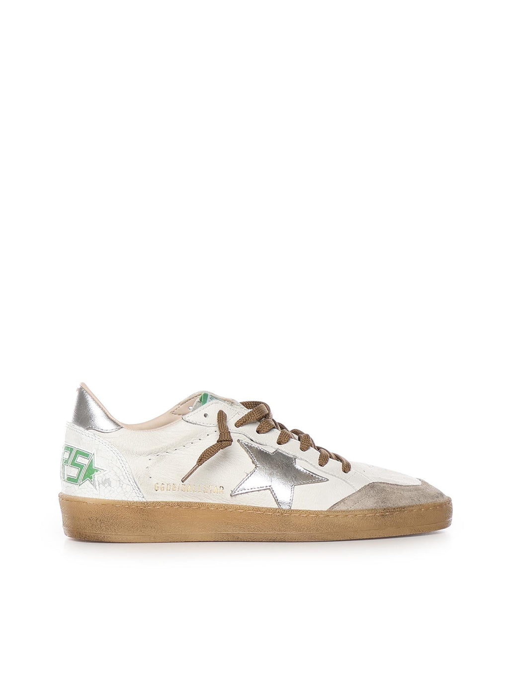 Оригінальна Sneaker Ball Star In Pelle Golden goose – боковий вид