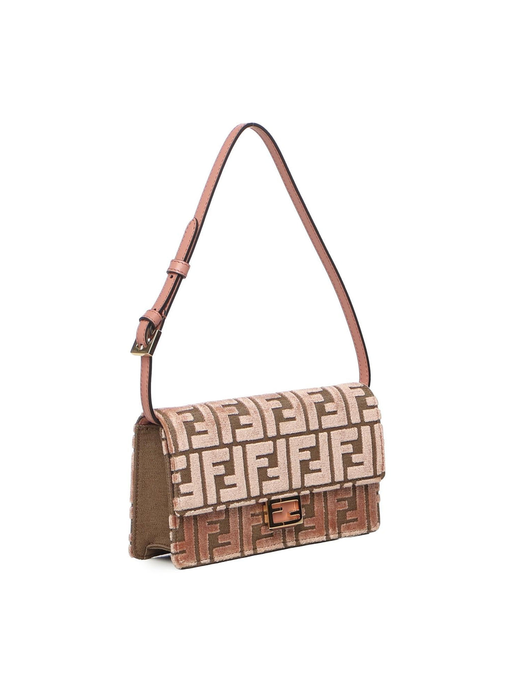 Оригінальна Portafoglio Con Catena Baguette Fendi – вид ззаду