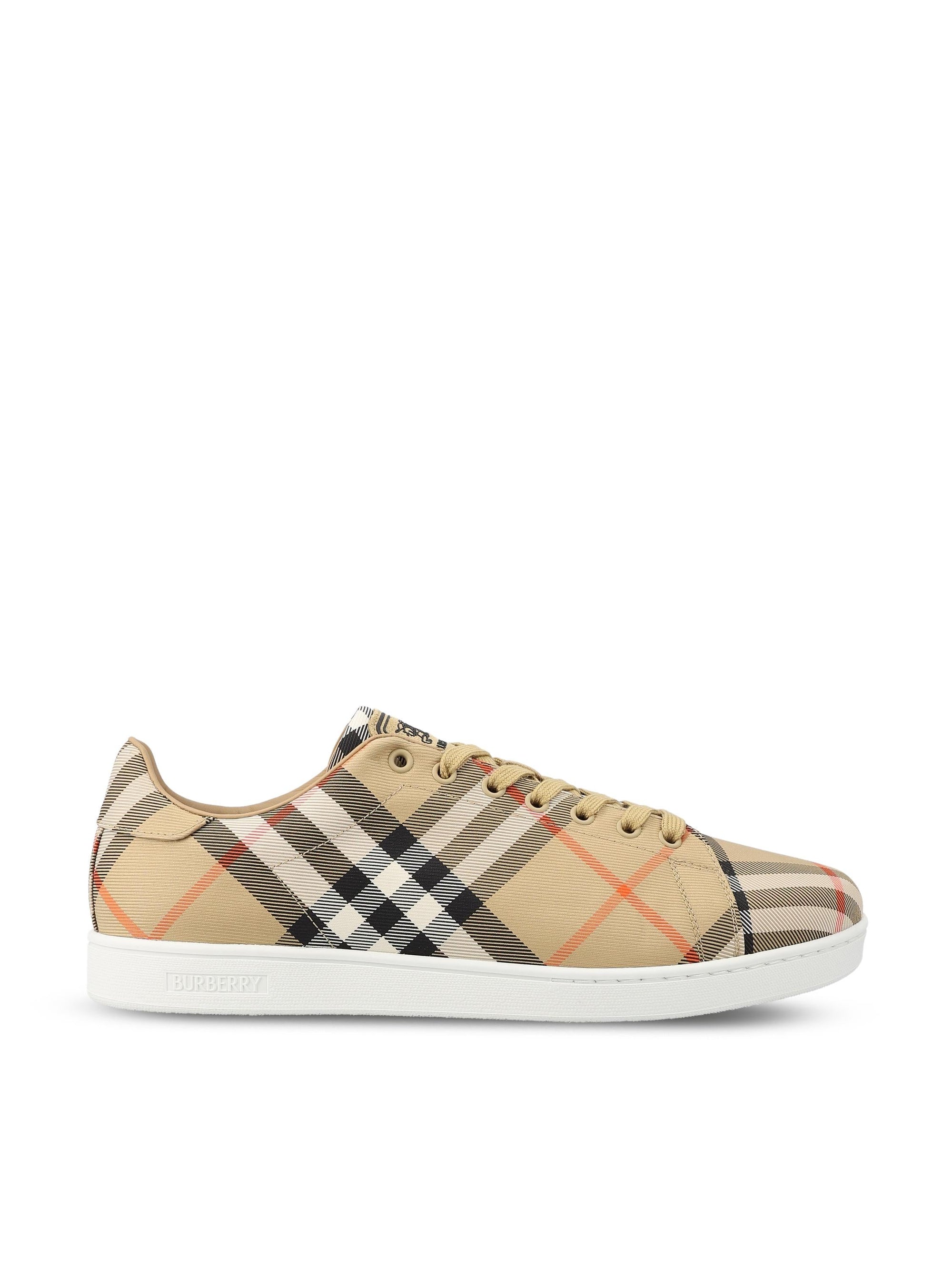 Sneaker Set Check Burberry – Гарантія оригінальності – боковий вид