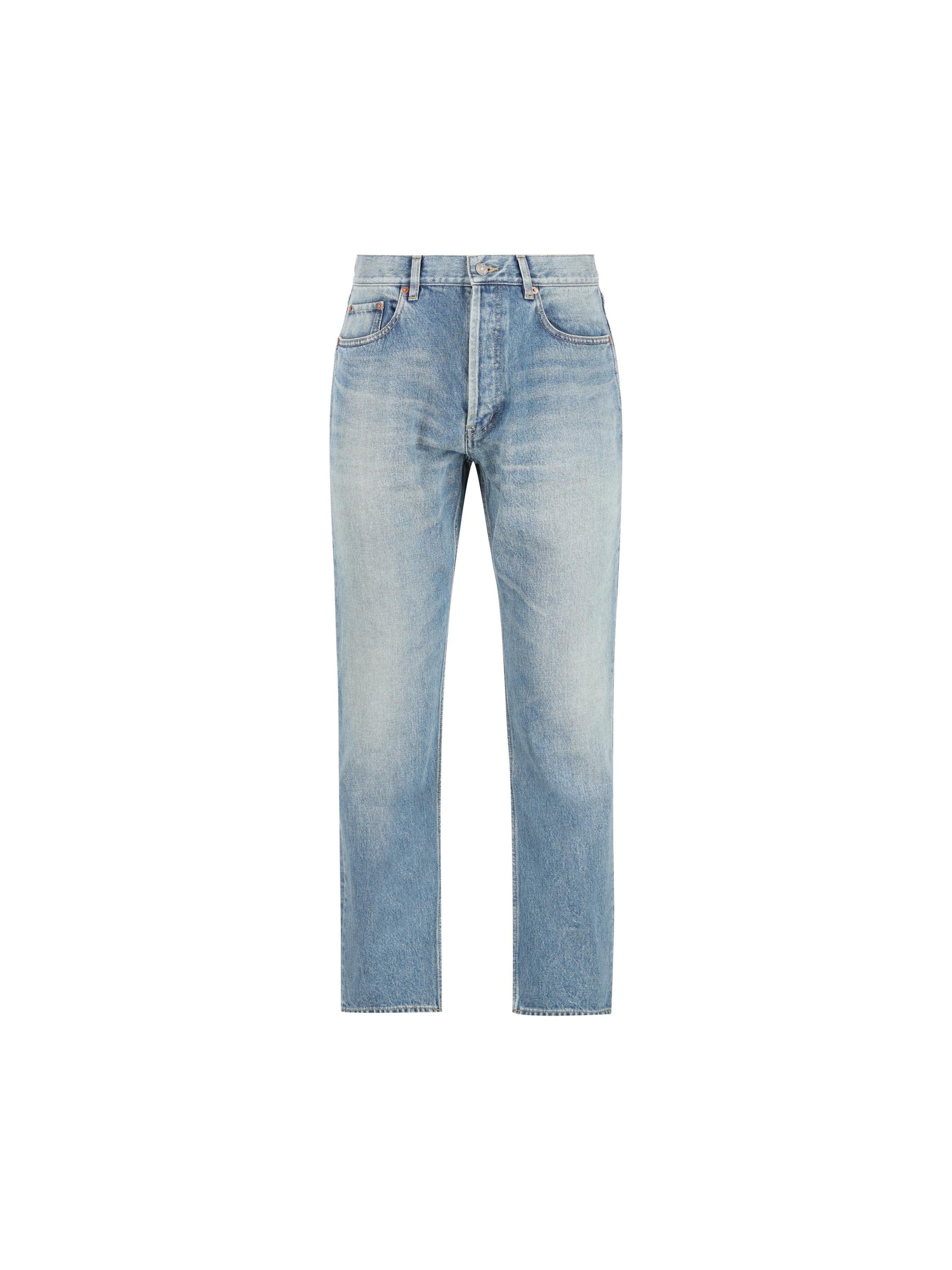 Оригінальна Mick Jeans In Denim Saint laurent – боковий вид