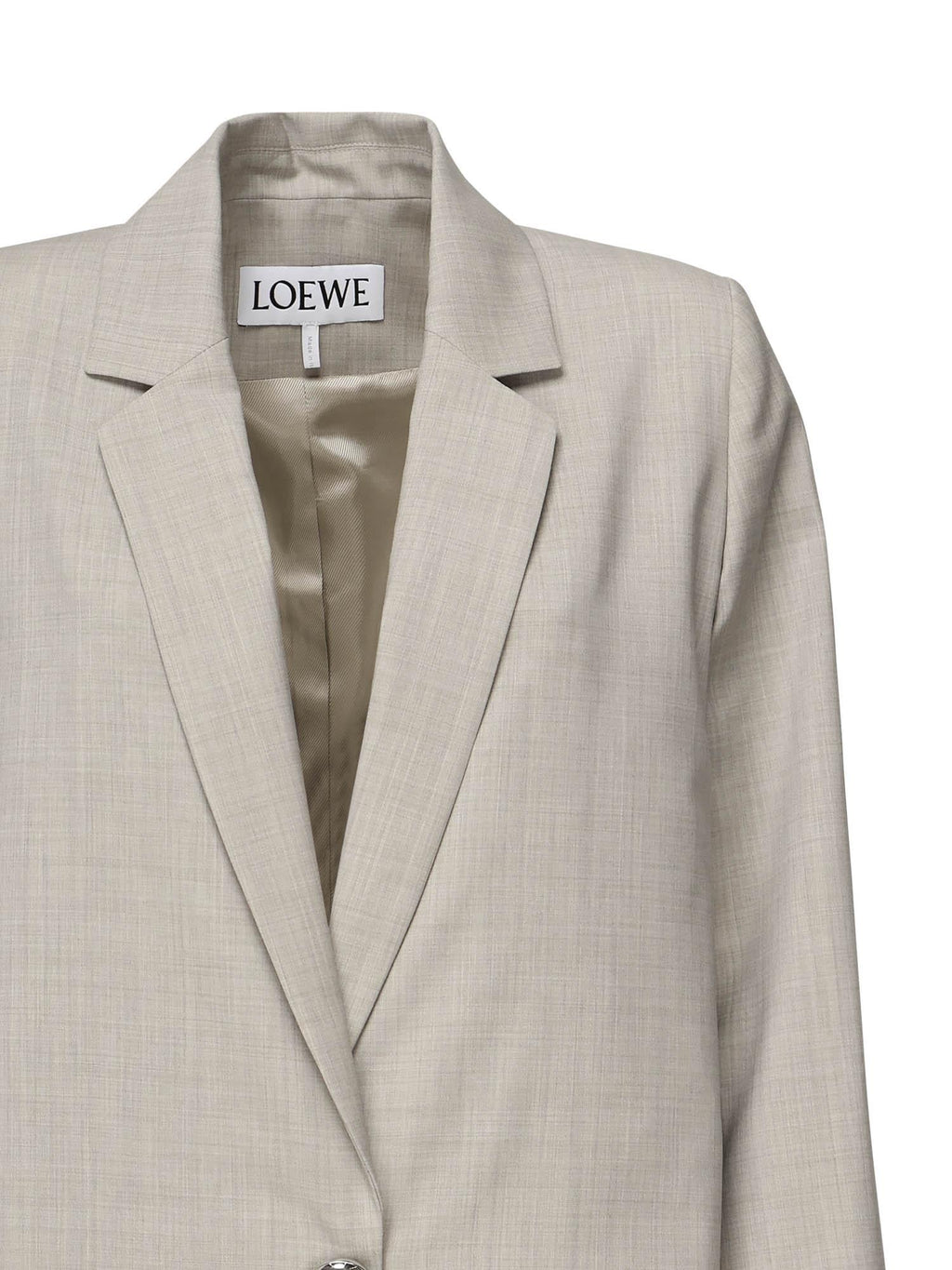 Giacca In Lana Loewe – Гарантія оригінальності – вид ззаду
