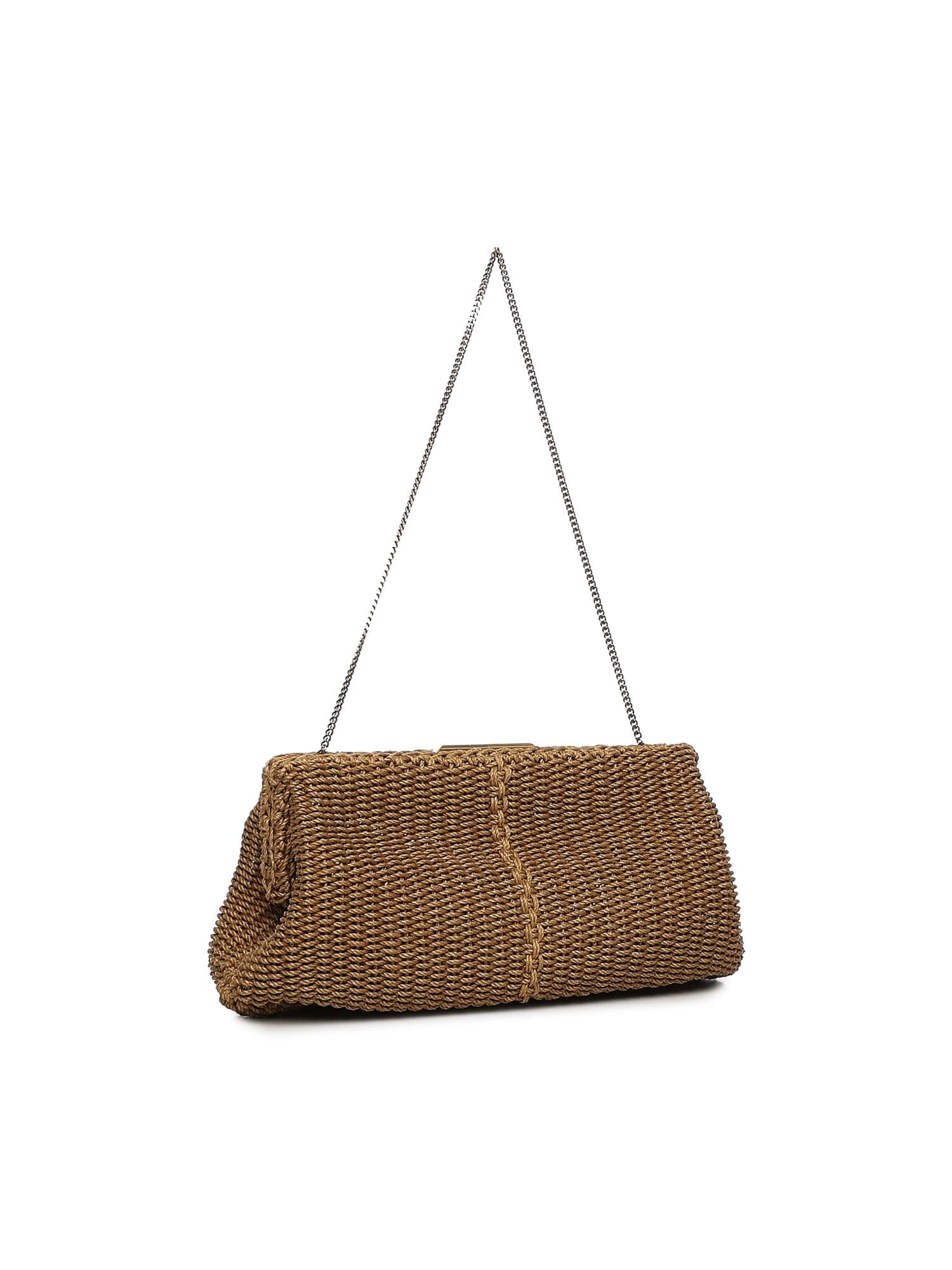 Оригінальна Clutch Grande In Corda Saint laurent – вид ззаду
