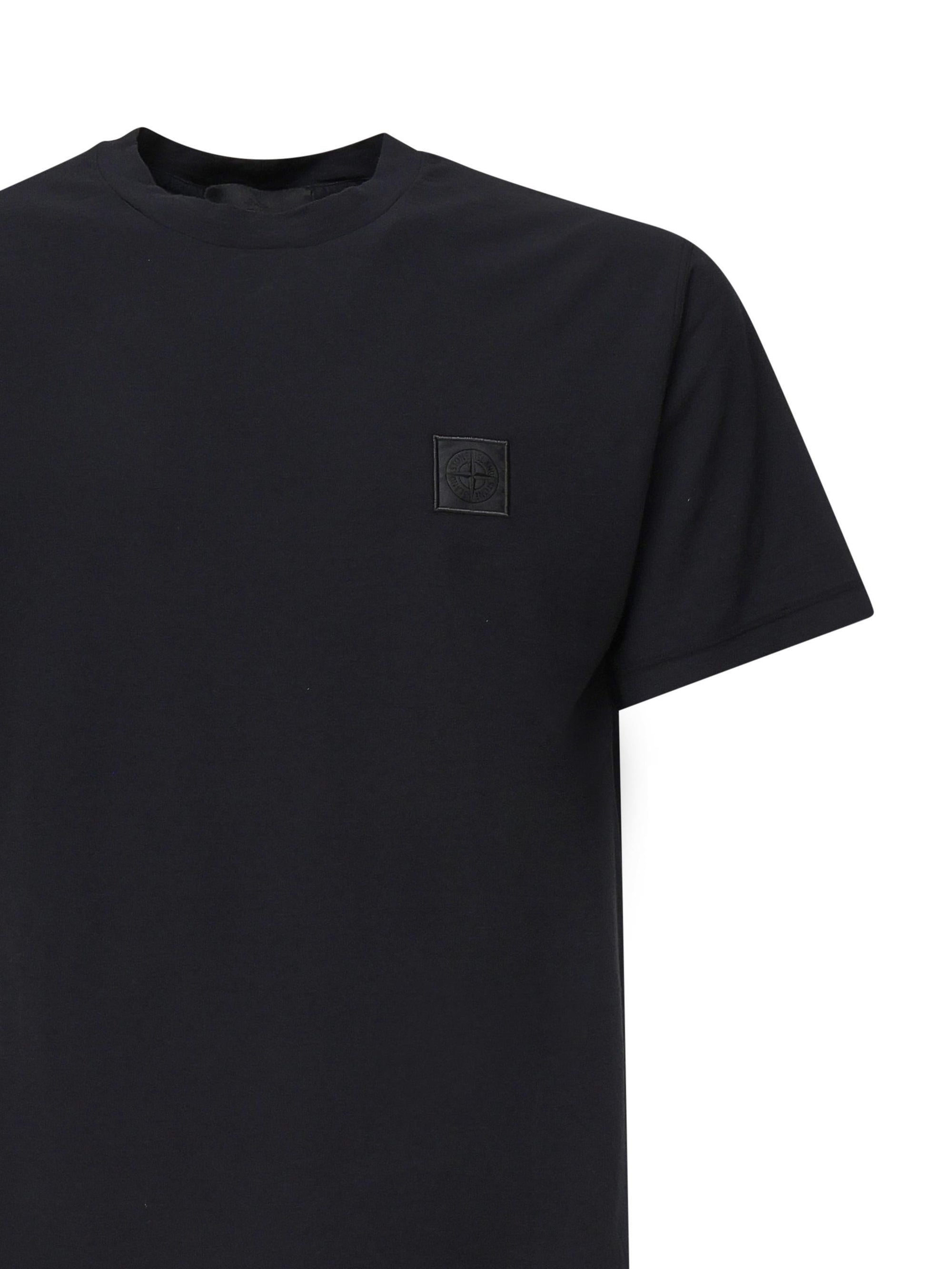 T-Shirt Ghost In Cotone Stone island – Гарантія оригінальності – вид ззаду