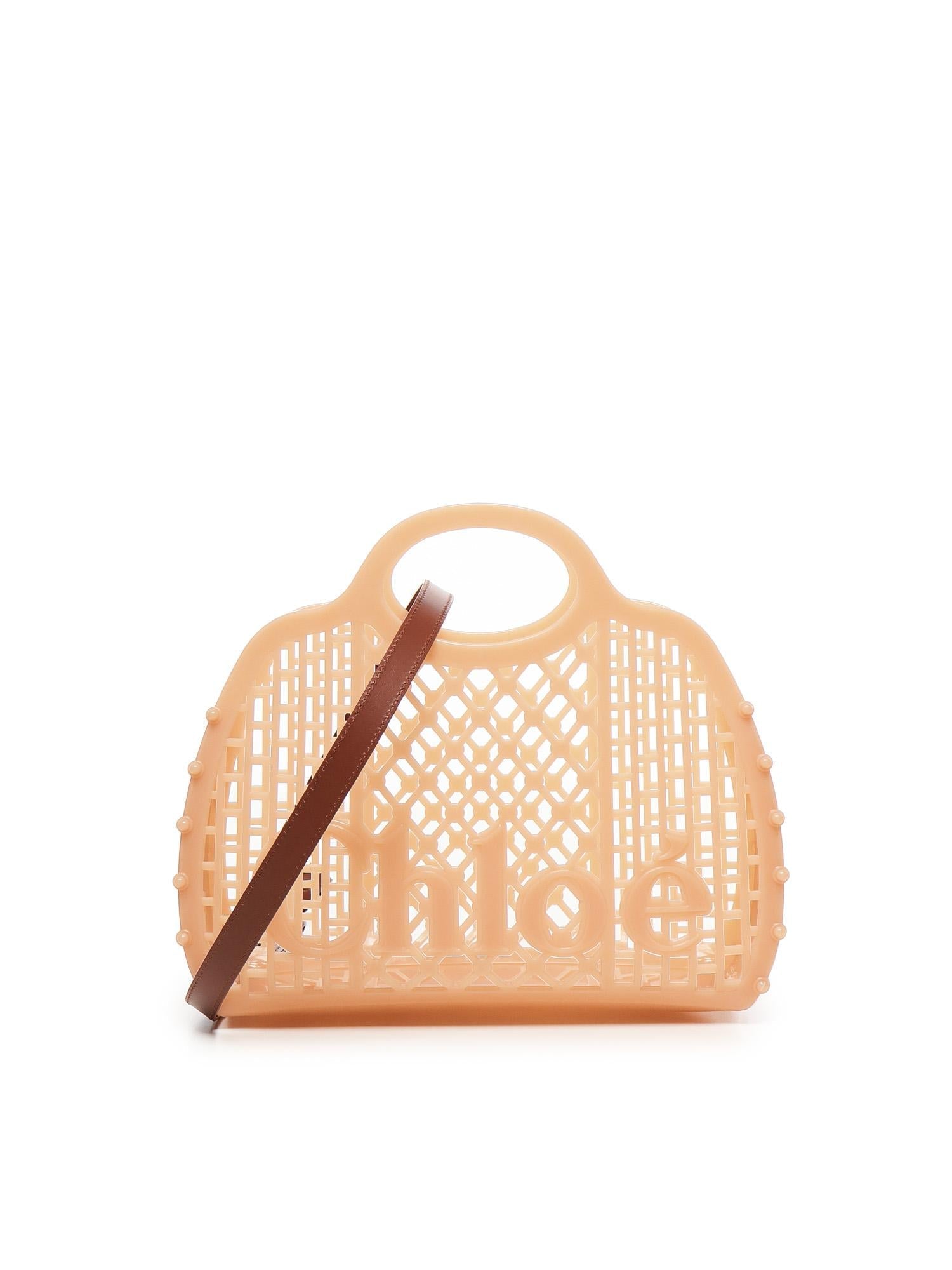 Tote Bag Cage In Gomma Chloe оригінал – Купити в Україні – боковий вид