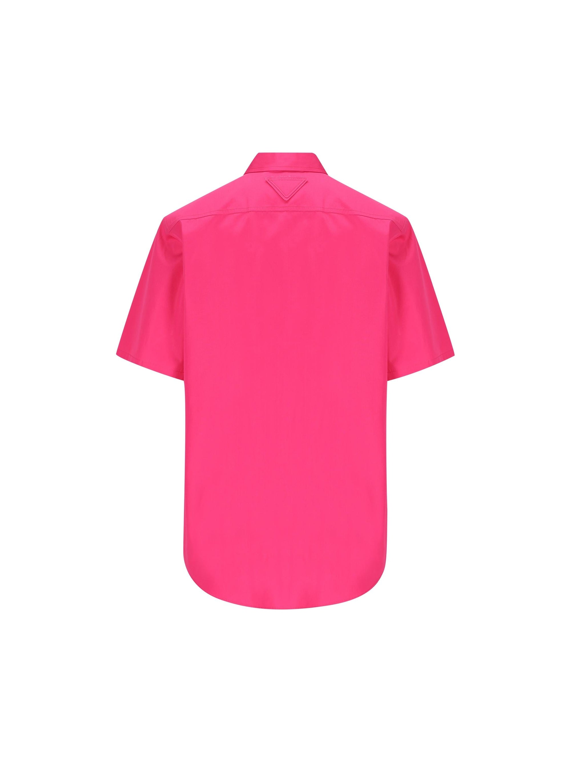 Оригінальна Cotton Poplin Shirt Prada – вид ззаду