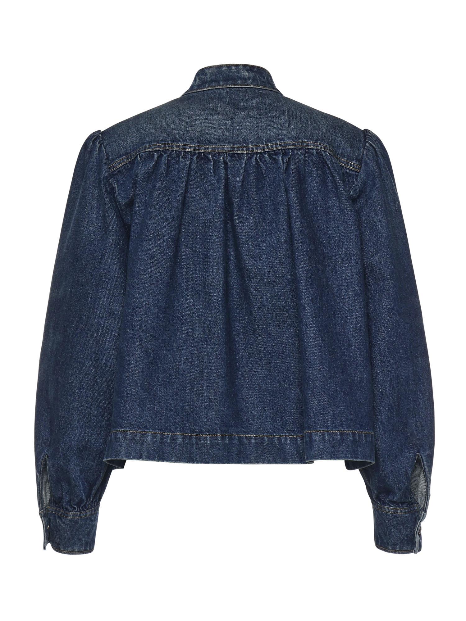 Giacca Arricciata In Denim Chloe – Гарантія оригінальності – детальний вид