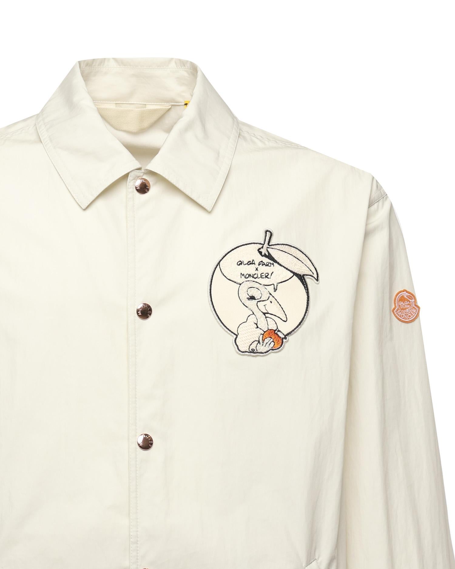Giacca Camicia Moncler X Gilga Farm By Donald Glover Moncler оригінал – Купити в Україні – вид ззаду