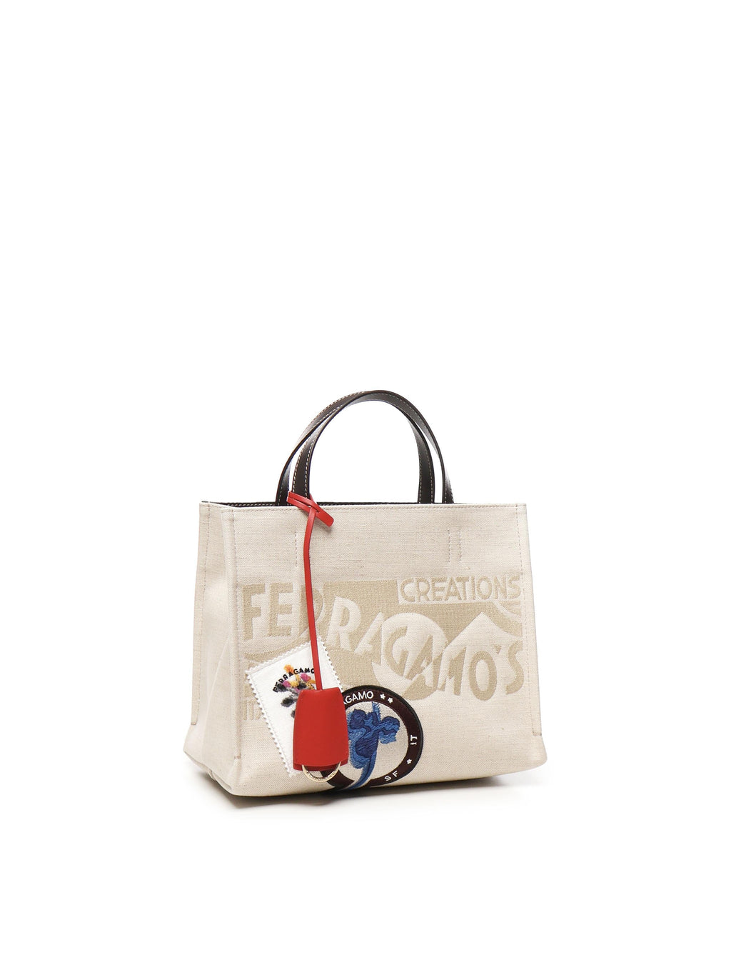 Tote Bag Con Logo Salvatore ferragamo – Гарантія оригінальності – вид ззаду