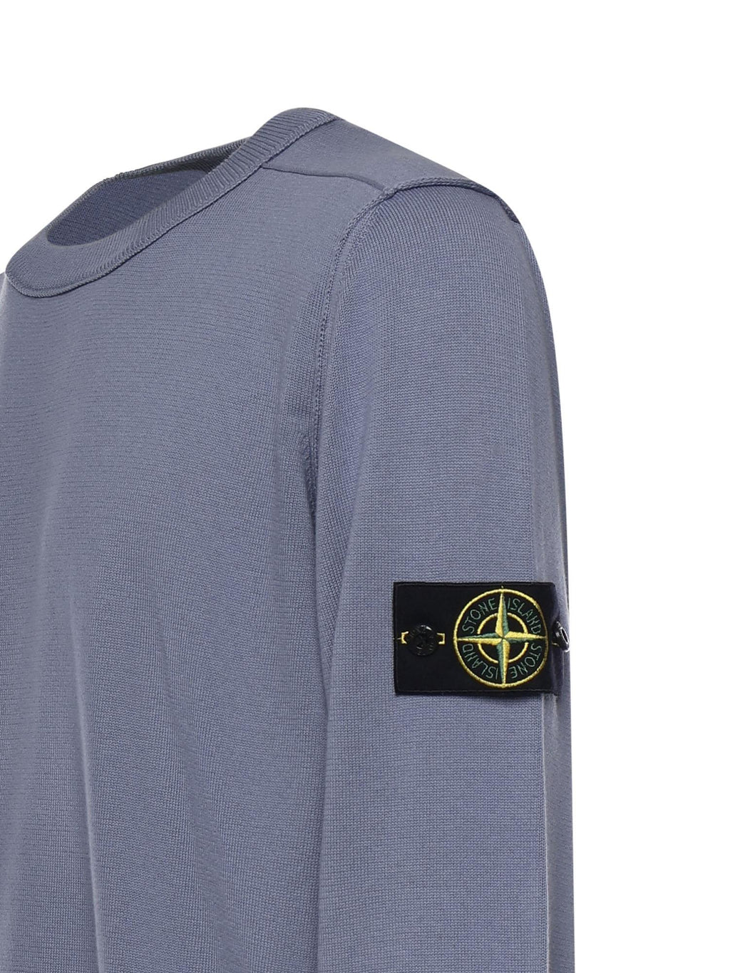 Оригінальна Maglione In Cotone Con Logo Stone island – вид ззаду