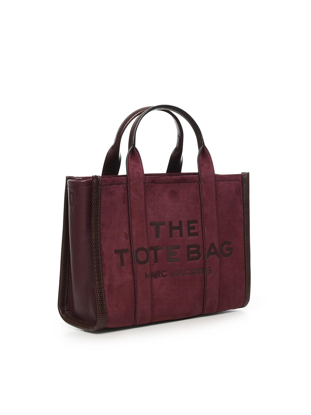 Оригінальна Borsa The Medium Tote In Pelle Scamosciata Marc jacobs – вид ззаду