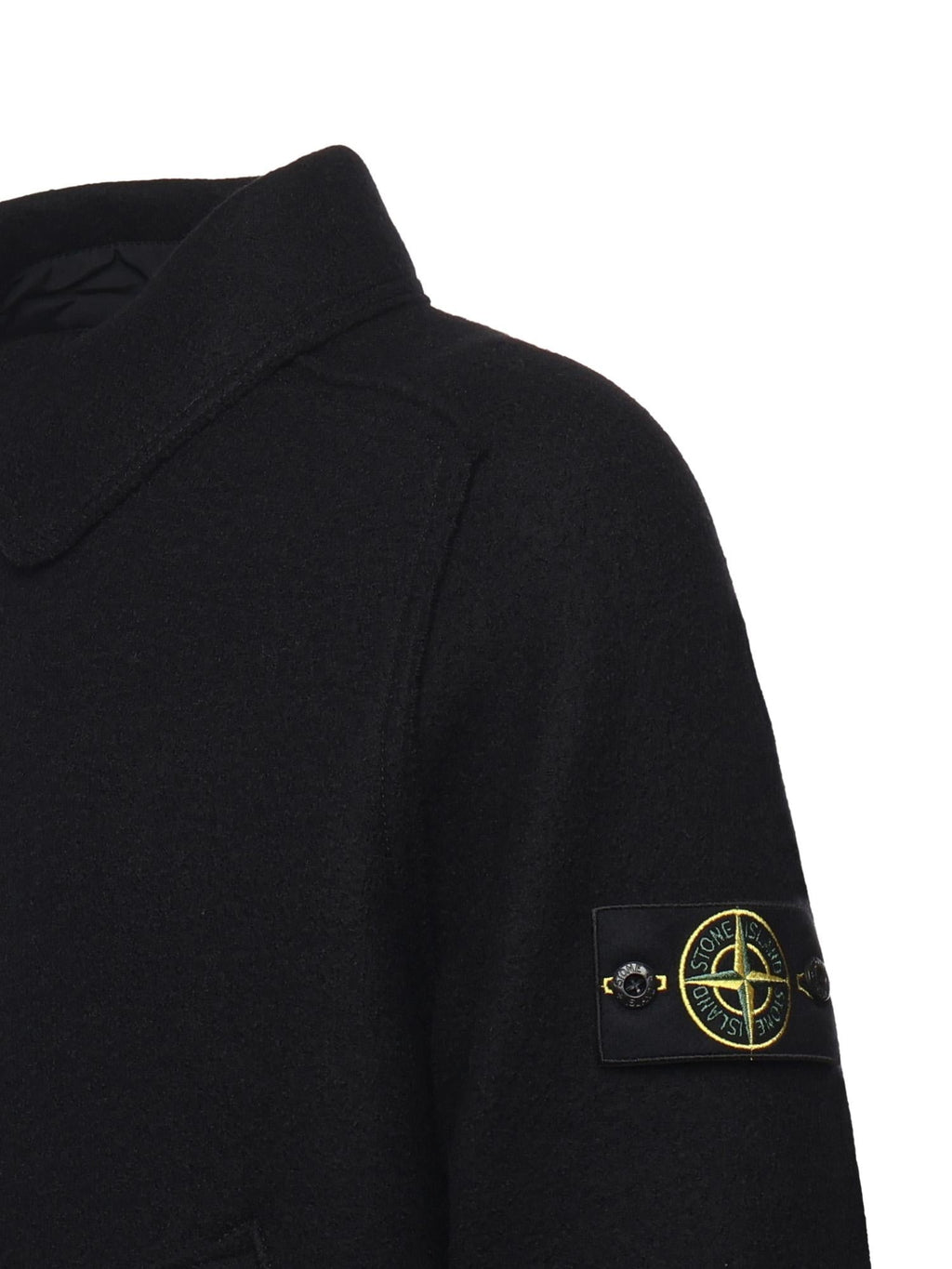 Оригінальна Coach Jacket In Feltro DI Lana Rws Stone island – вид ззаду